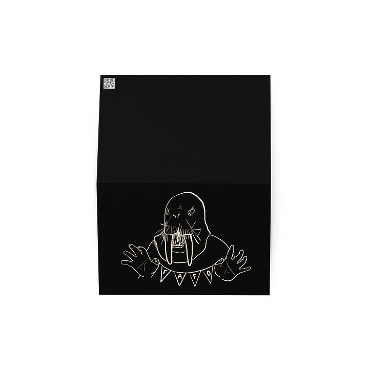 FAFO Walrus Greeting Card product image (4)