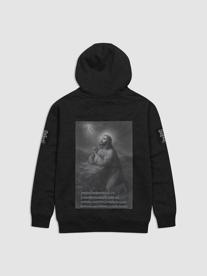 Jesus The Messiah Premium Hoodie – Blessed Journey Edition (Front & Back Print) product image (2)