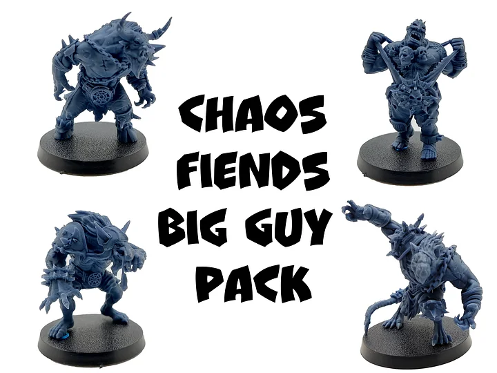 Chaos Fiends Big Guy Pack - UGNI Miniatures product image (1)