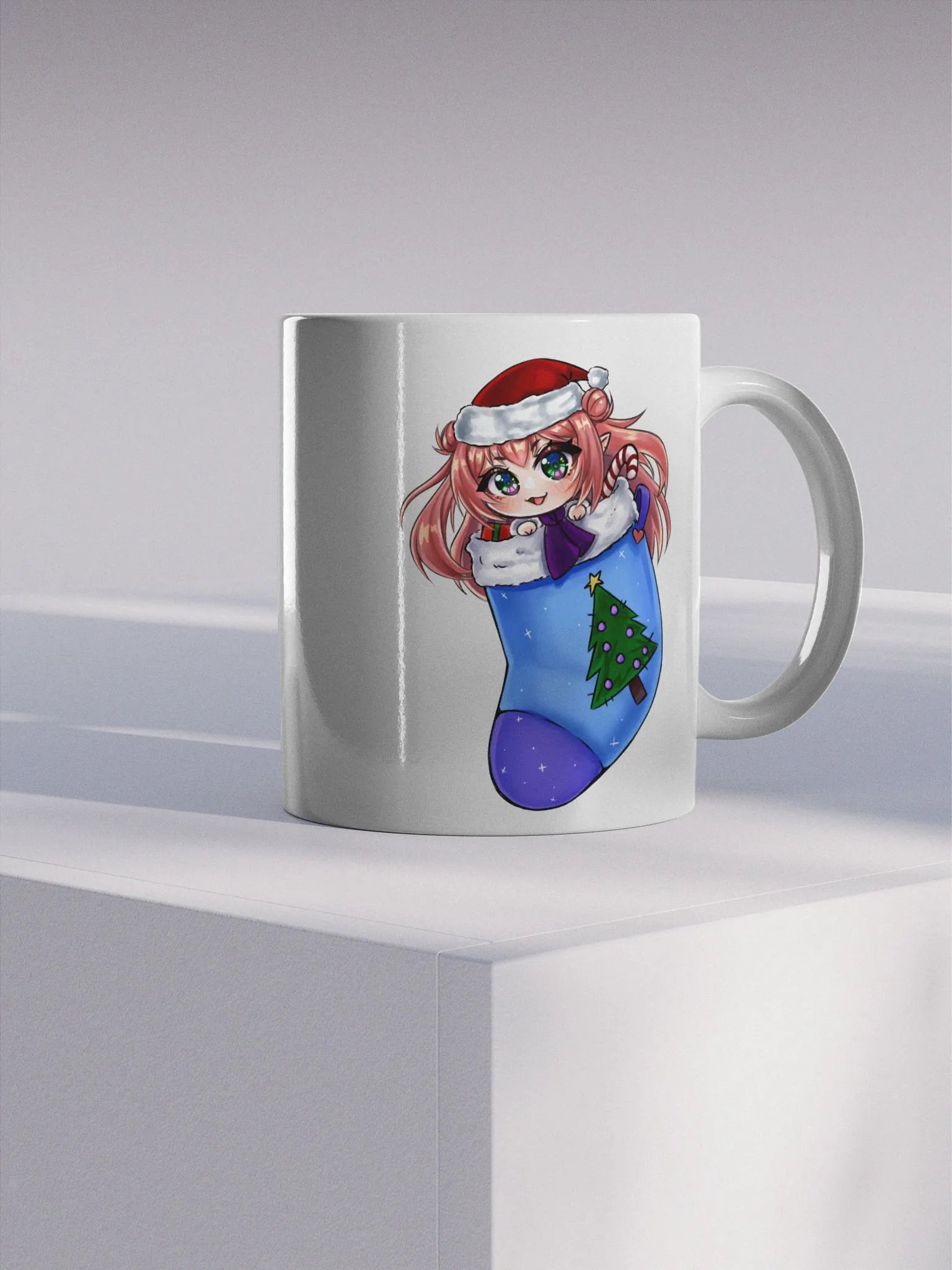 xmas sock mug product image (4)