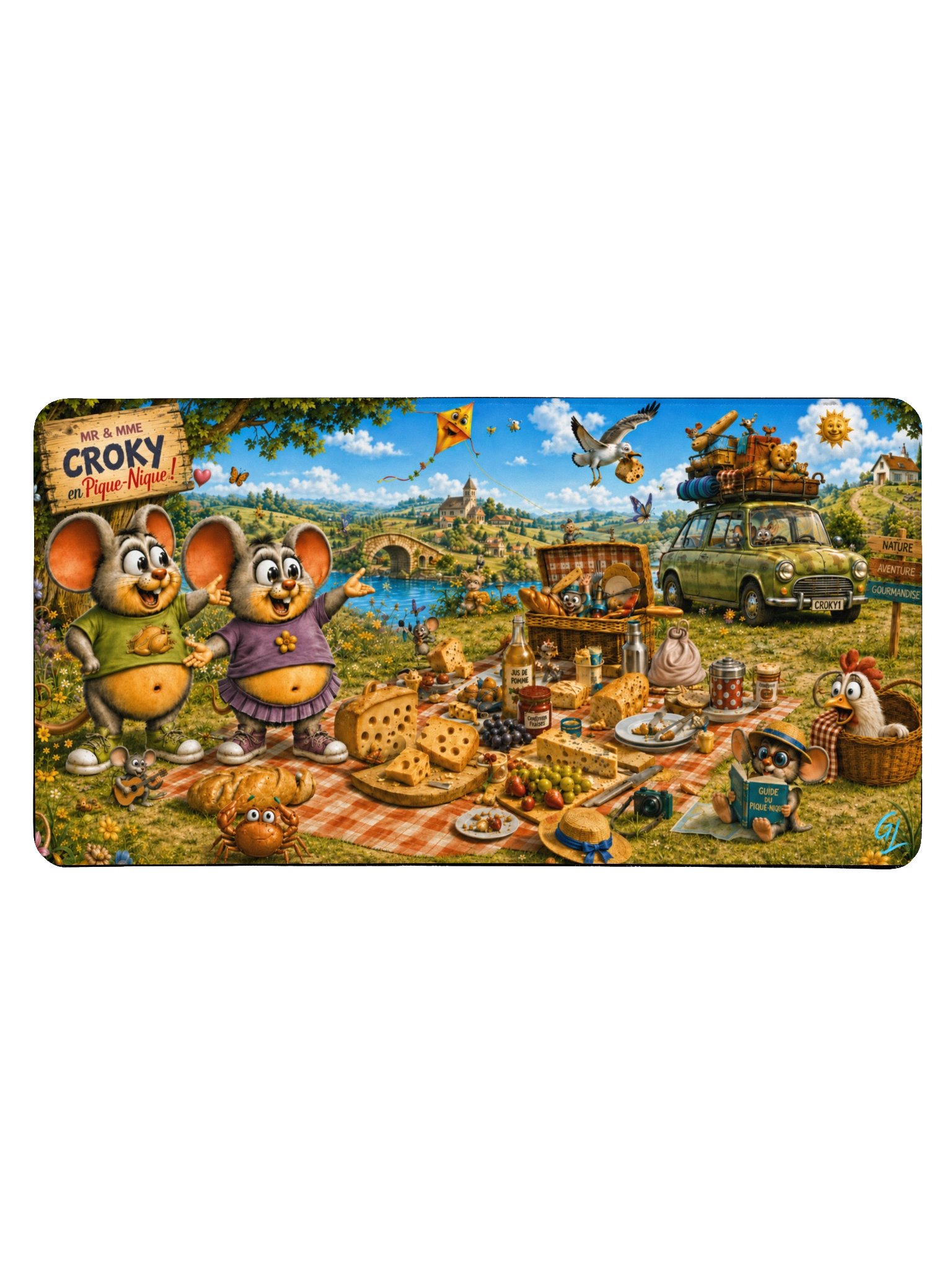 Mr & Mme Croky en pique-nique product image (1)