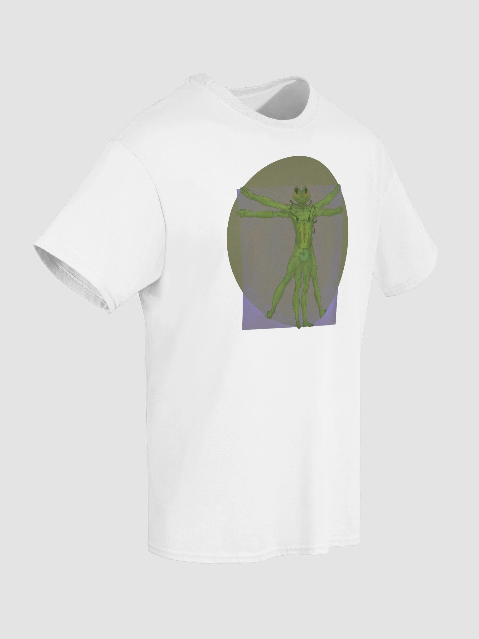 Virtruvian Frog Tee LIGHT product image (8)