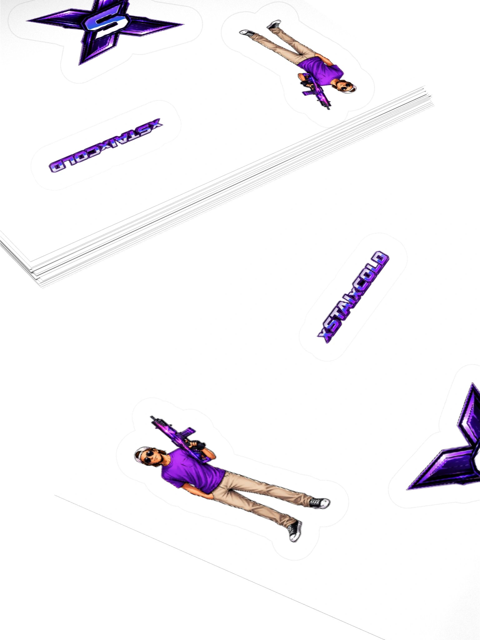 STAIOTIK Cyber Emblem Sticker Sheet product image (4)