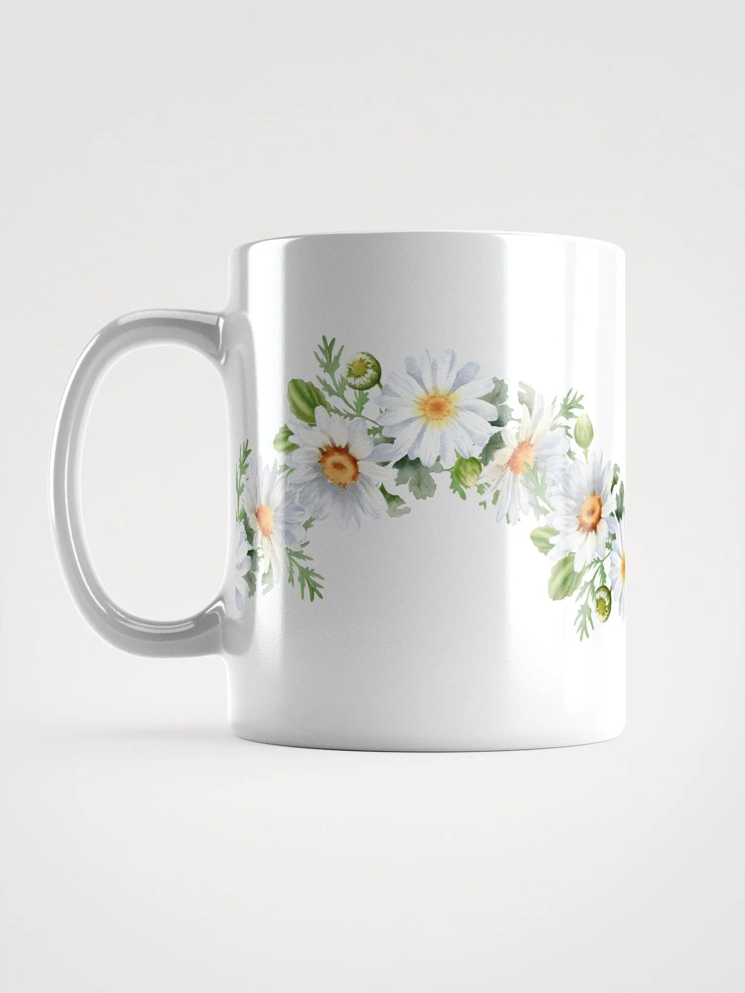 Daisy White Ceramic Mug product image (11)