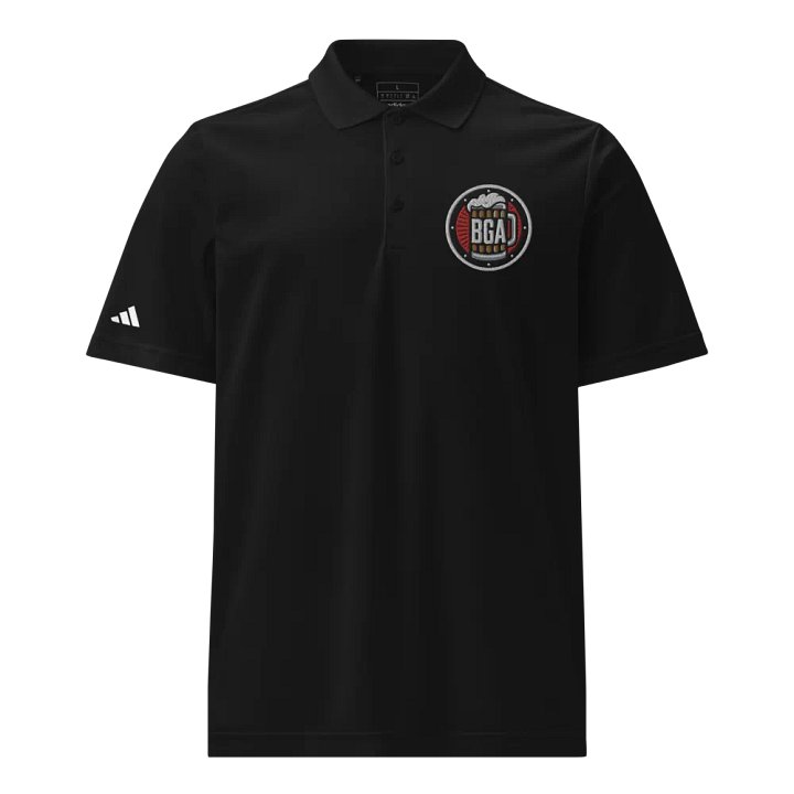 Beer God Sport Polo - Black product image (1)