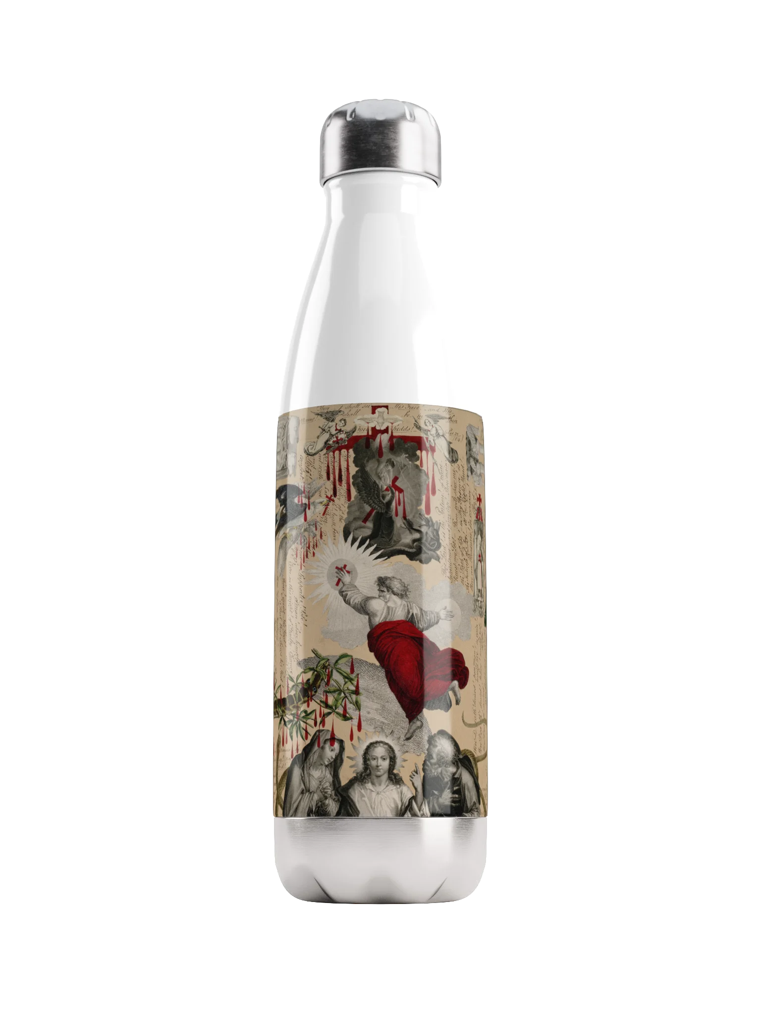 Victorian Blood Book. Stainless Steel Water Bottle product image (1)