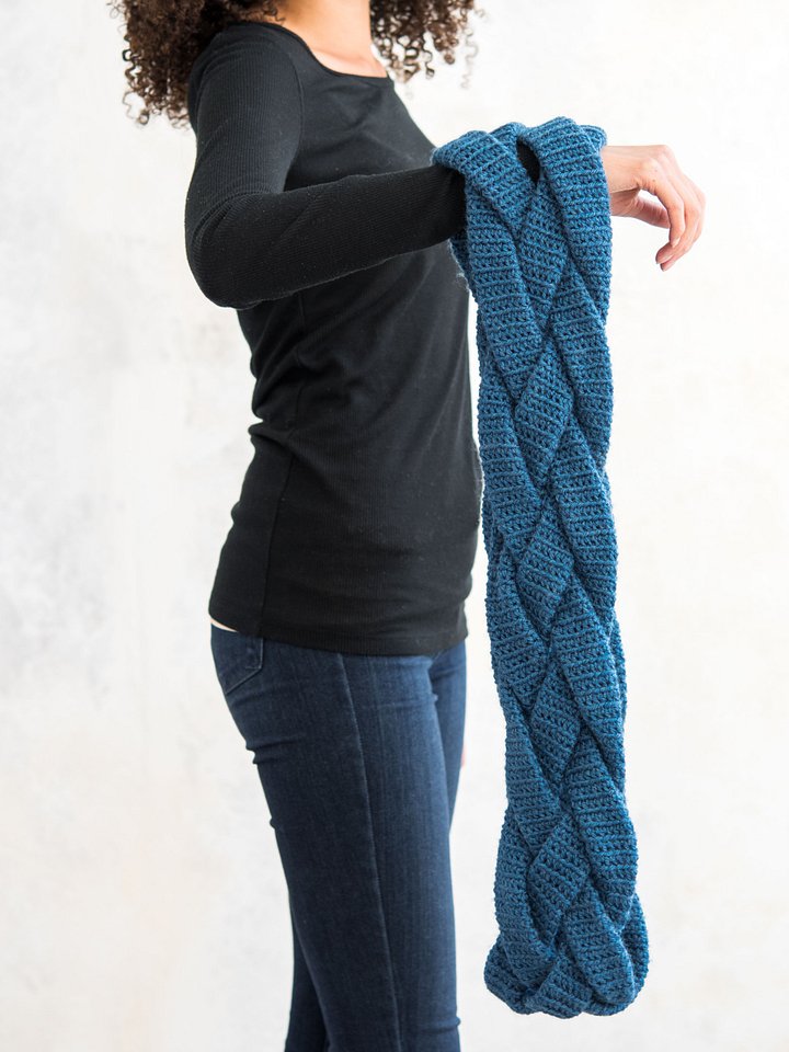 Braided Infinity Scarf product image (2)
