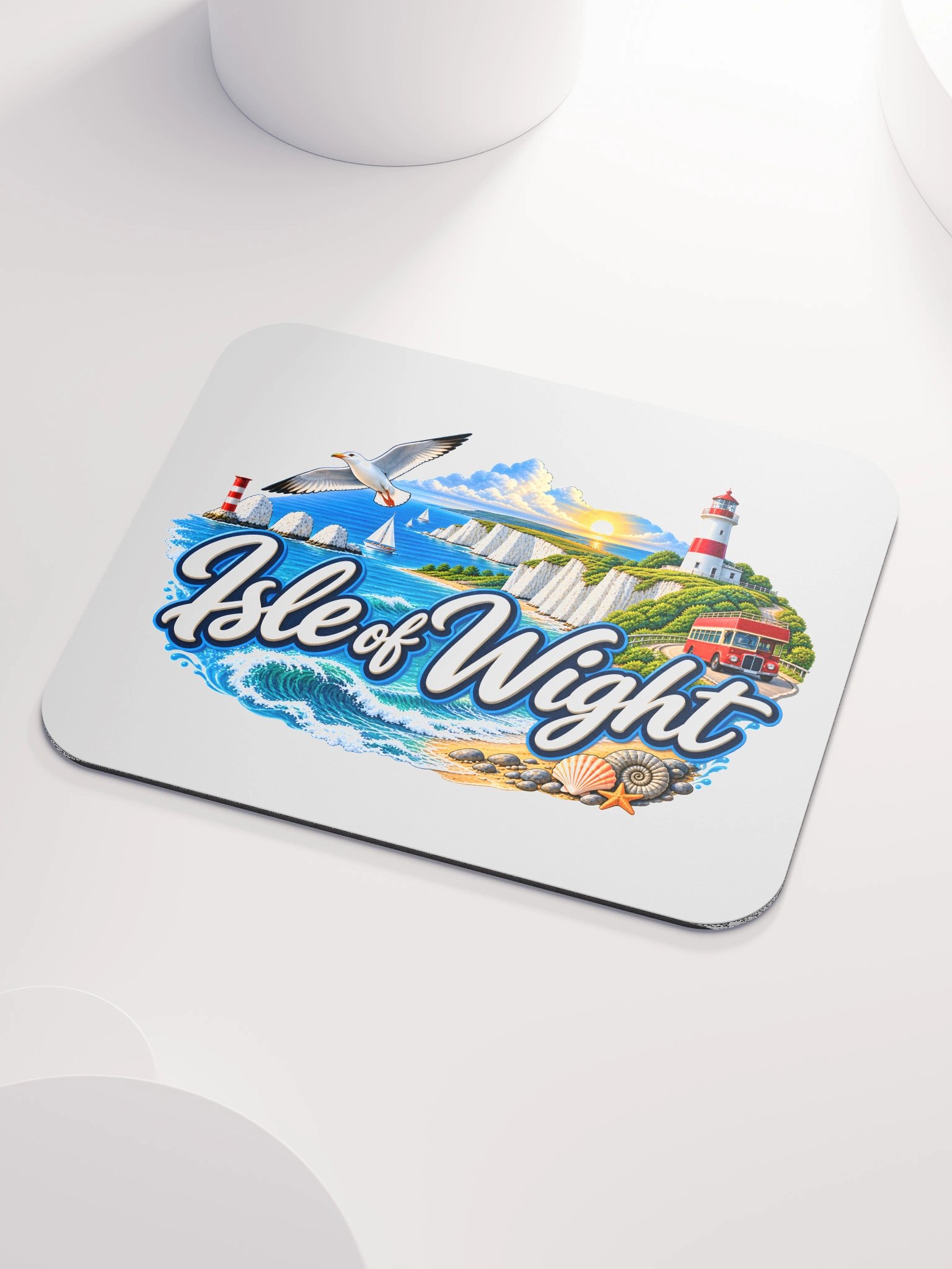 Isle of Wight Scenic Coastal Mouse Mat product image (3)