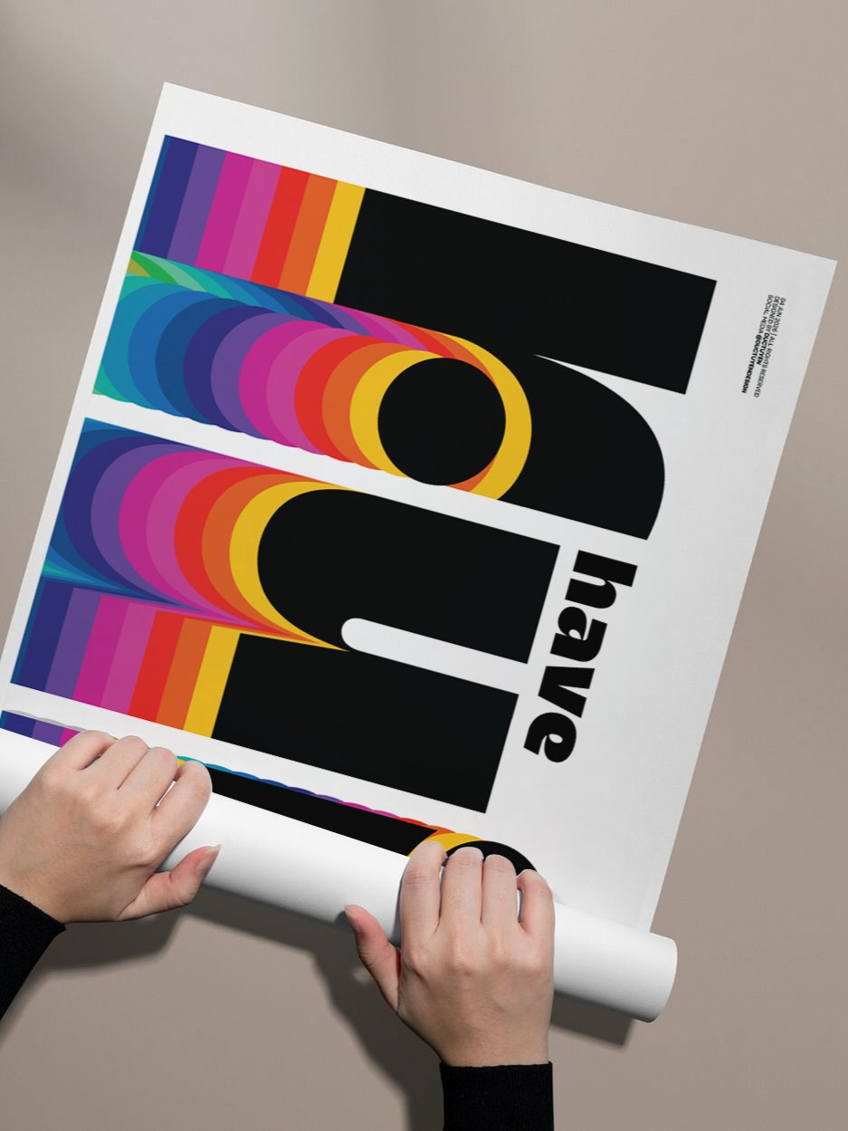 "Have Fun" Print Poster (Unframe) product image (4)