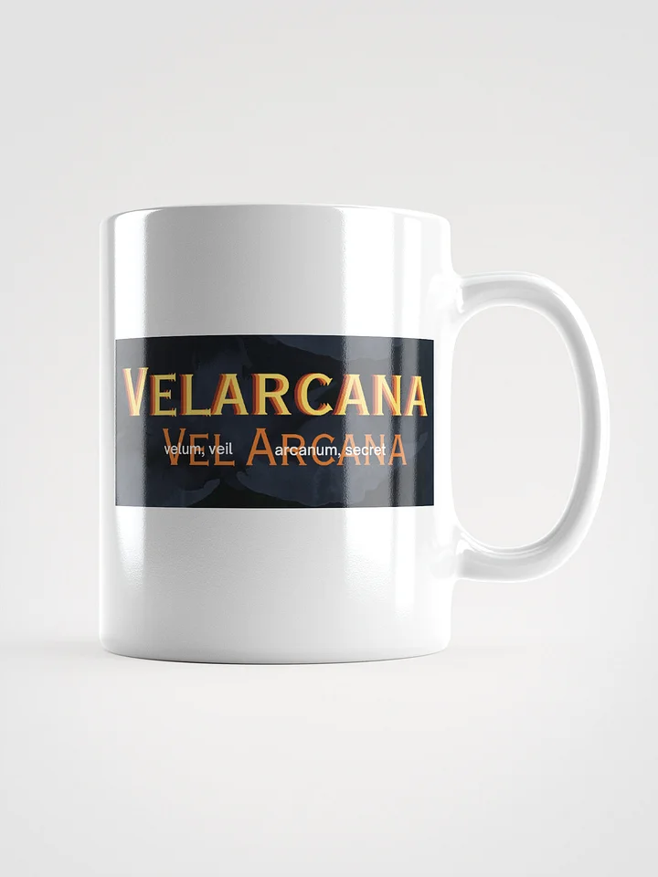 Velarcana Logo White Mug product image (5)