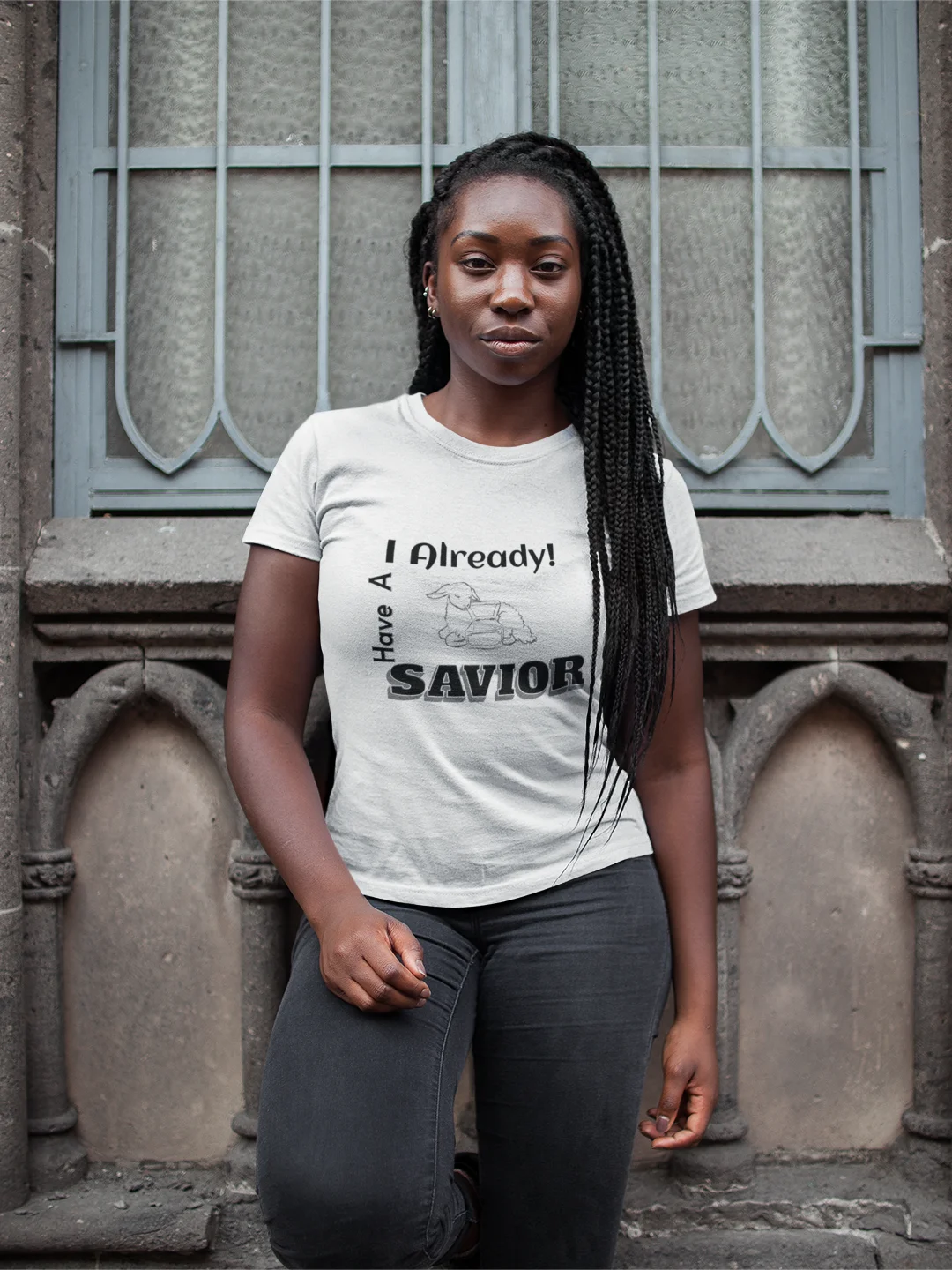I Already Have A SAVIOR! (Short sleeve Tee) product image (5)