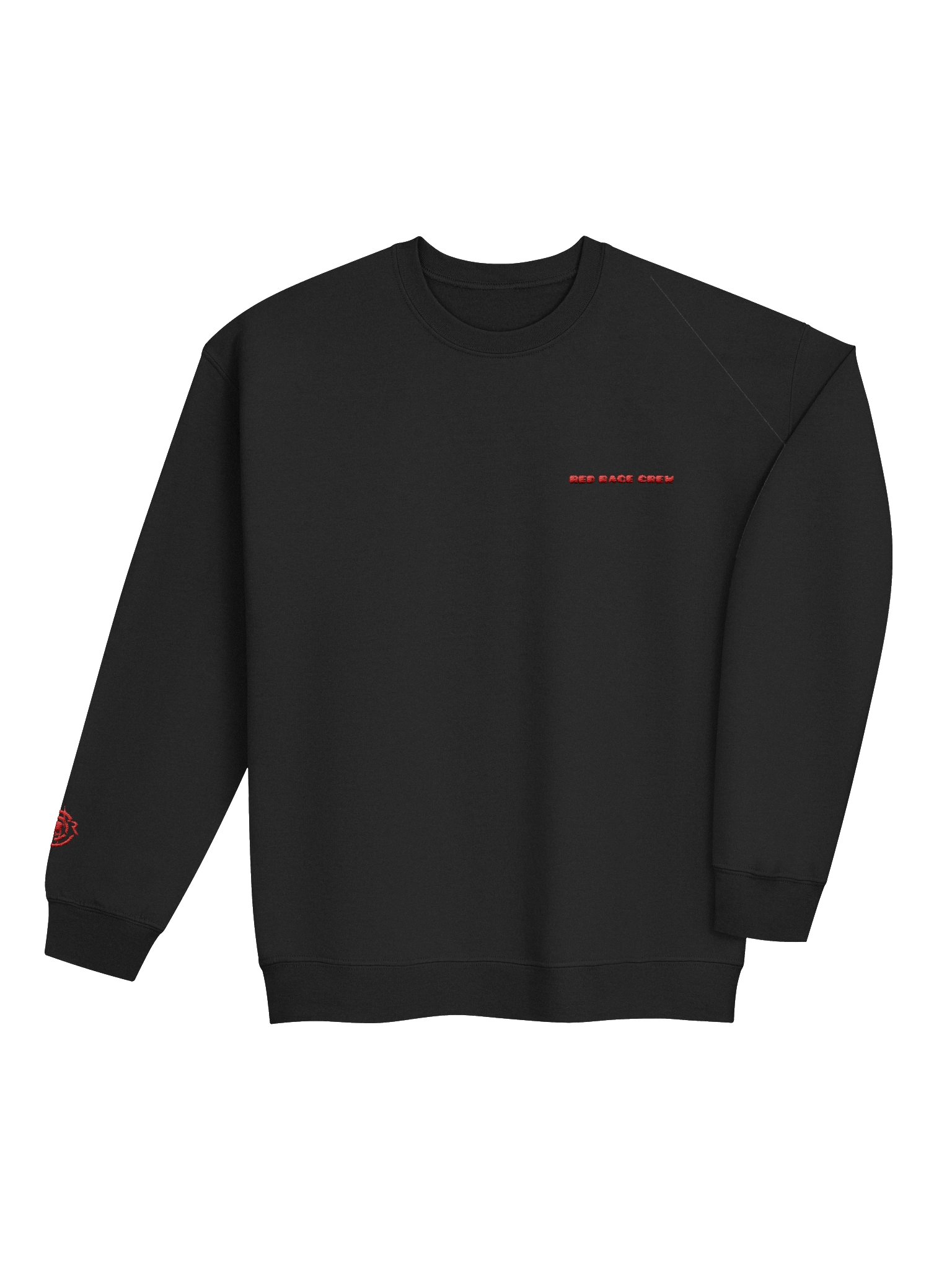 Red Rage Crew Pixel Sweater product image (4)