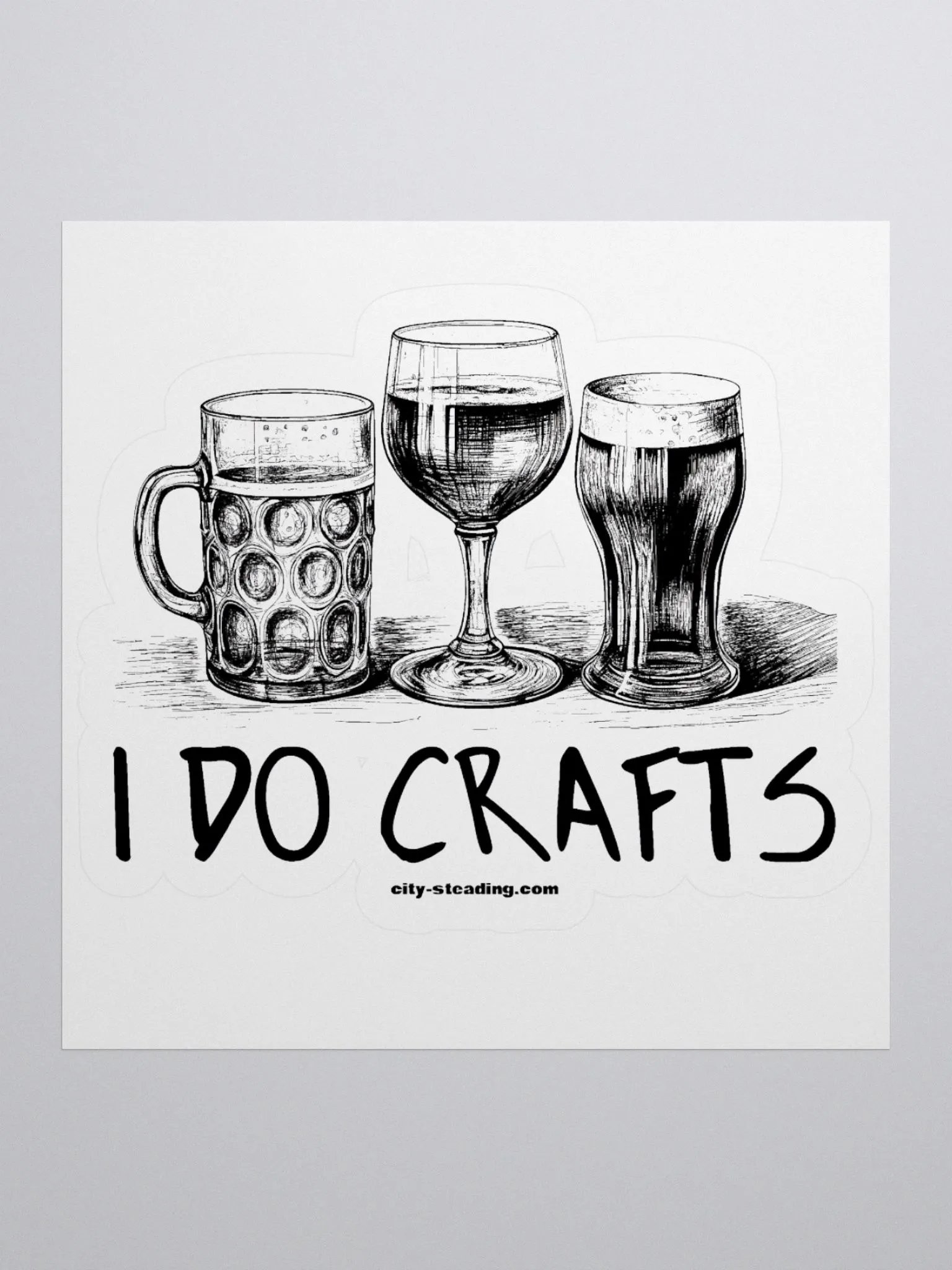 I Do Crafts Stickers product image (2)