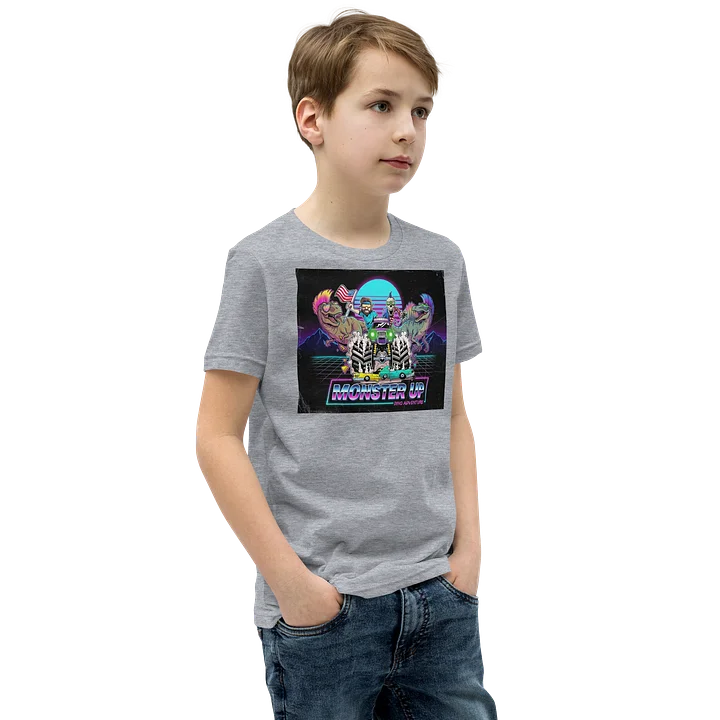 Bella+Canvas Youth Short Sleeve T-Shirt : DINO ADVENTURE product image (40)