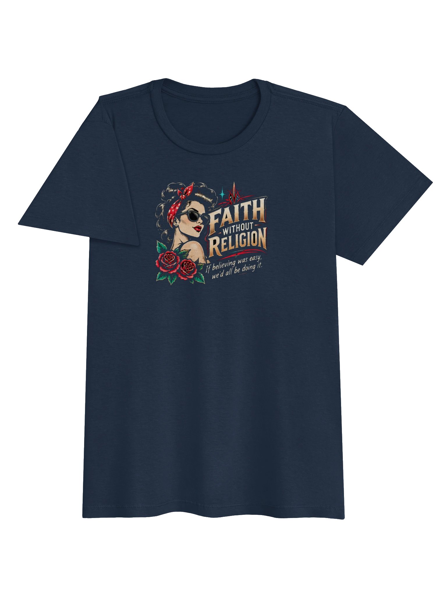 Women's Rockabilly Tattoo Pin-Up Tee product image (3)