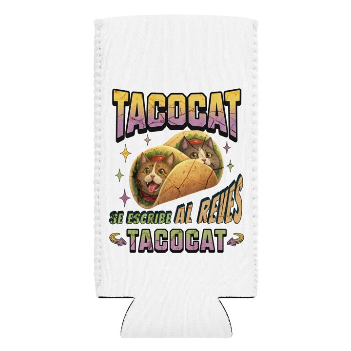 Tacocat Can Cooler: Keep Your Drink Cool in Style! product image (2)