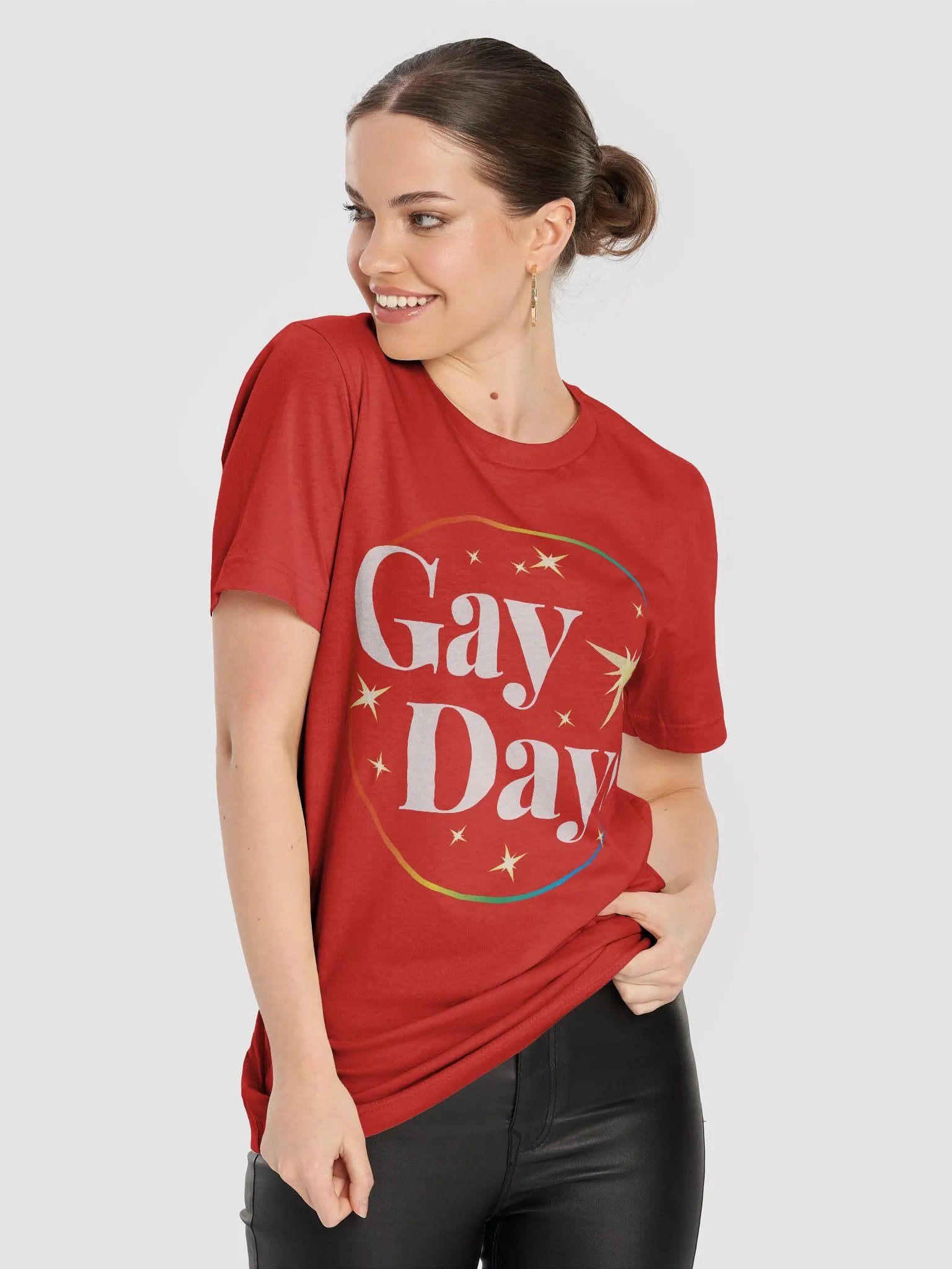 Gay Days Sparkle Red T-Shirt product image (3)