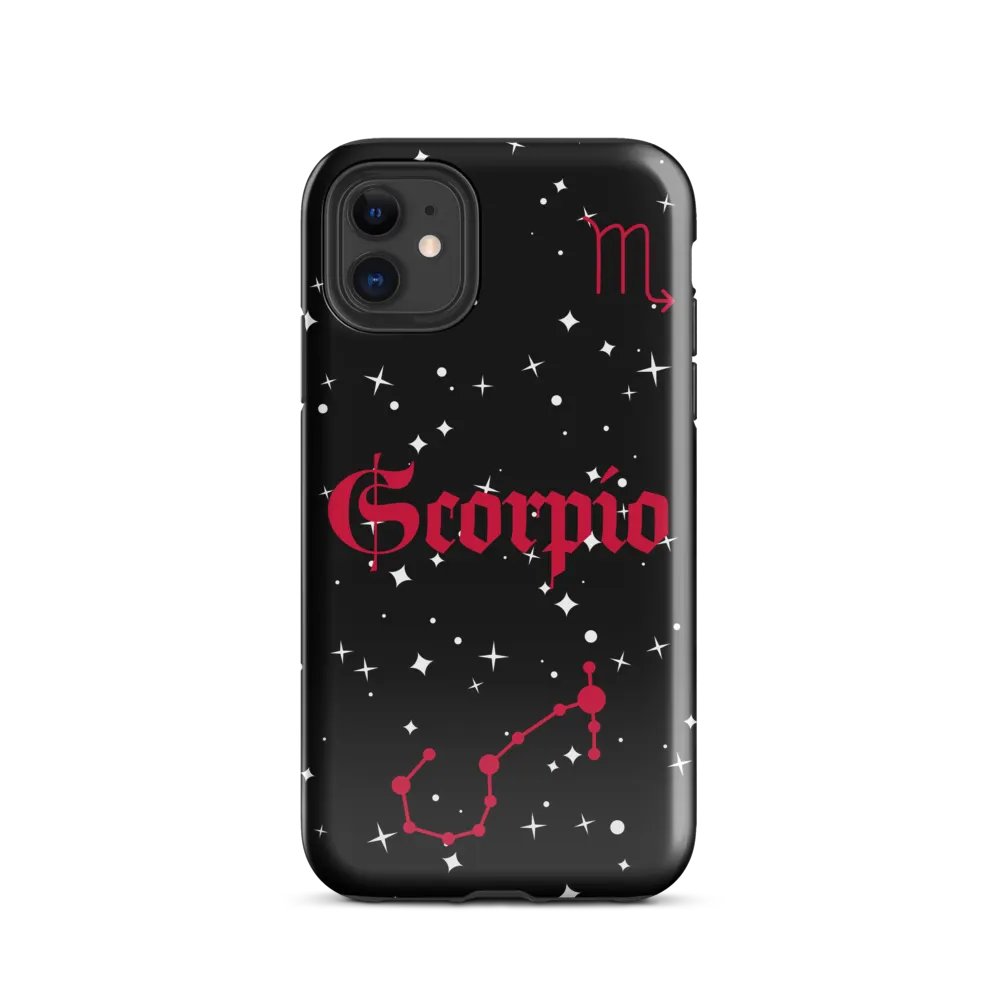 Scorpio Constellation Gothic iPhone Tough Case product image (47)