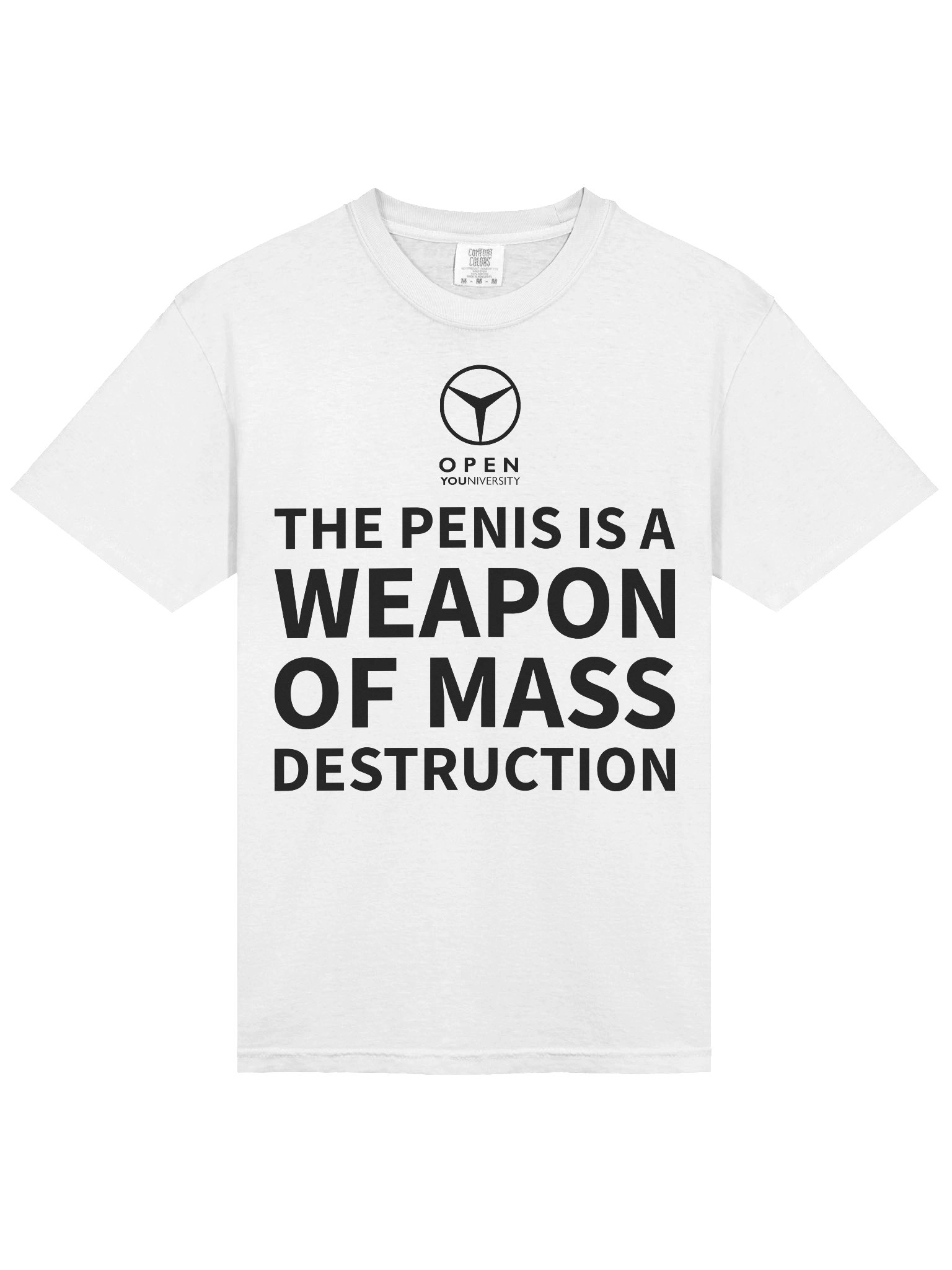 THE PENIS IS A WEAPON OF MASS DESTRUCTION- White Version product image (5)