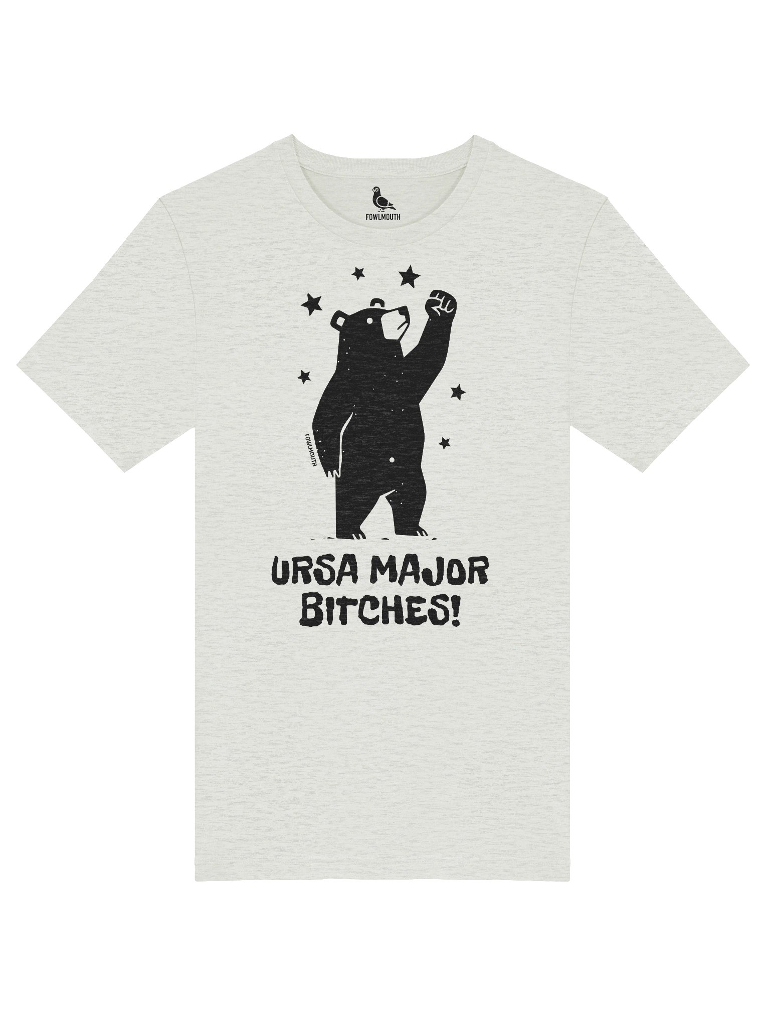 Fowlmouth URSA MAJOUR BITCHES! Bear Supersoft T-shirt product image (5)