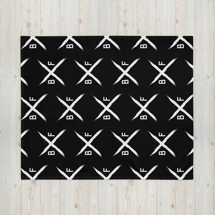 Black Flag Dodgeball Club Throw Blanket product image (1)