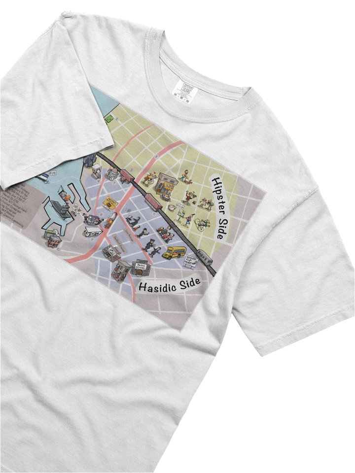 Hipster and Hasidic side shirt product image (2)