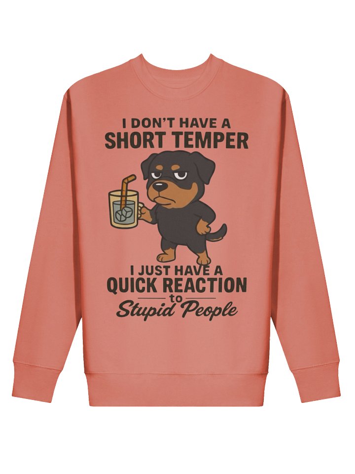 Quick Reaction Rottweiler Sweatshirt product image (10)
