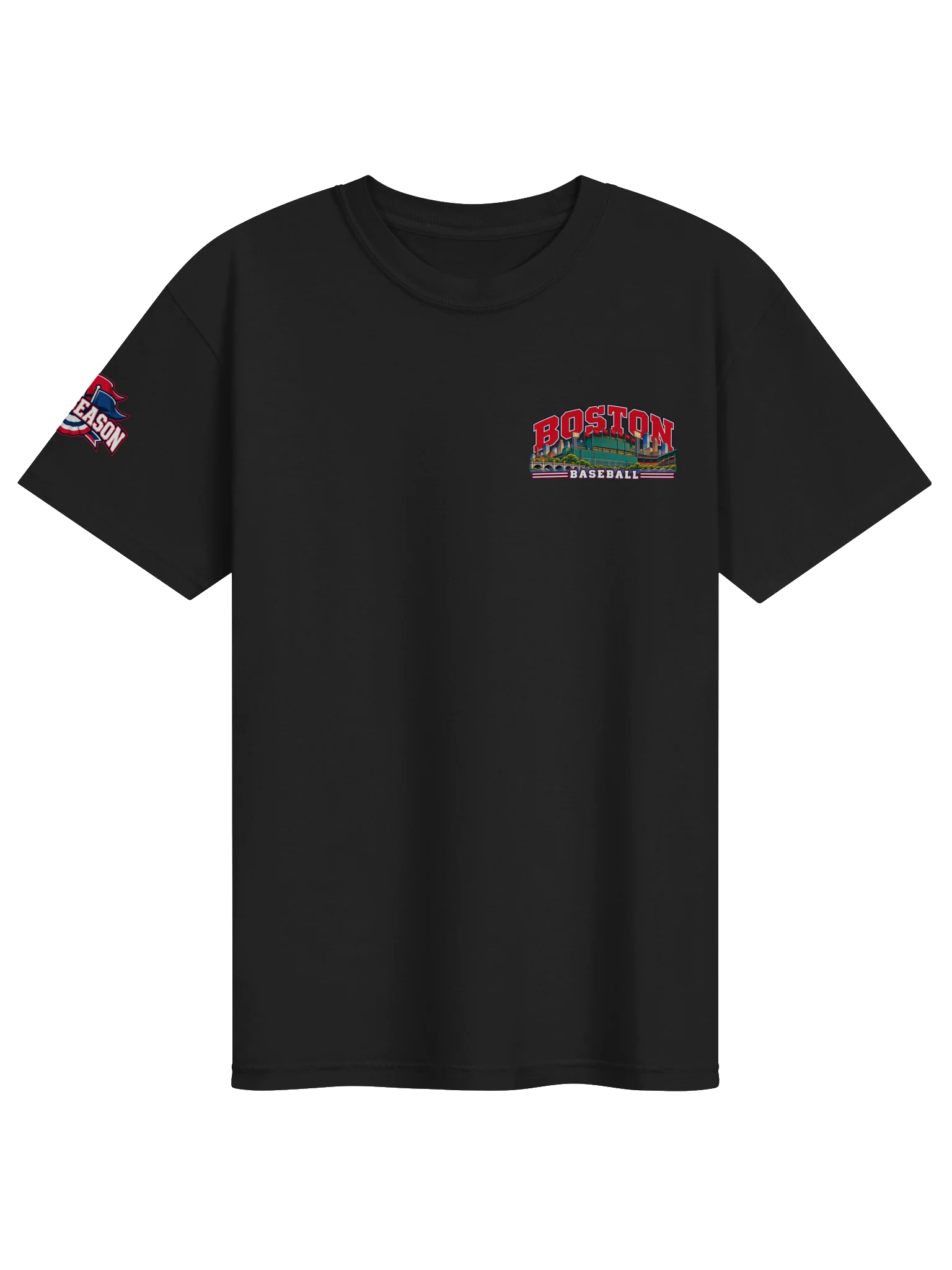 Boston Baseball 2026 "Postseason" Animated Player Back Print T-Shirt product image (1)
