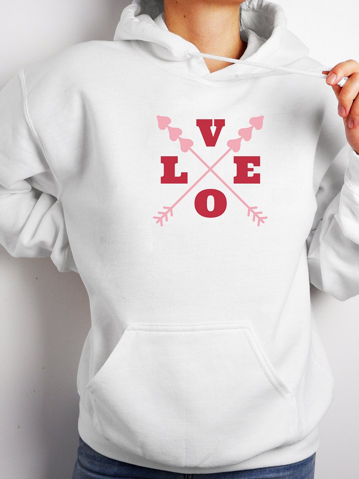Love & Arrows Valentine Hoodie product image (1)