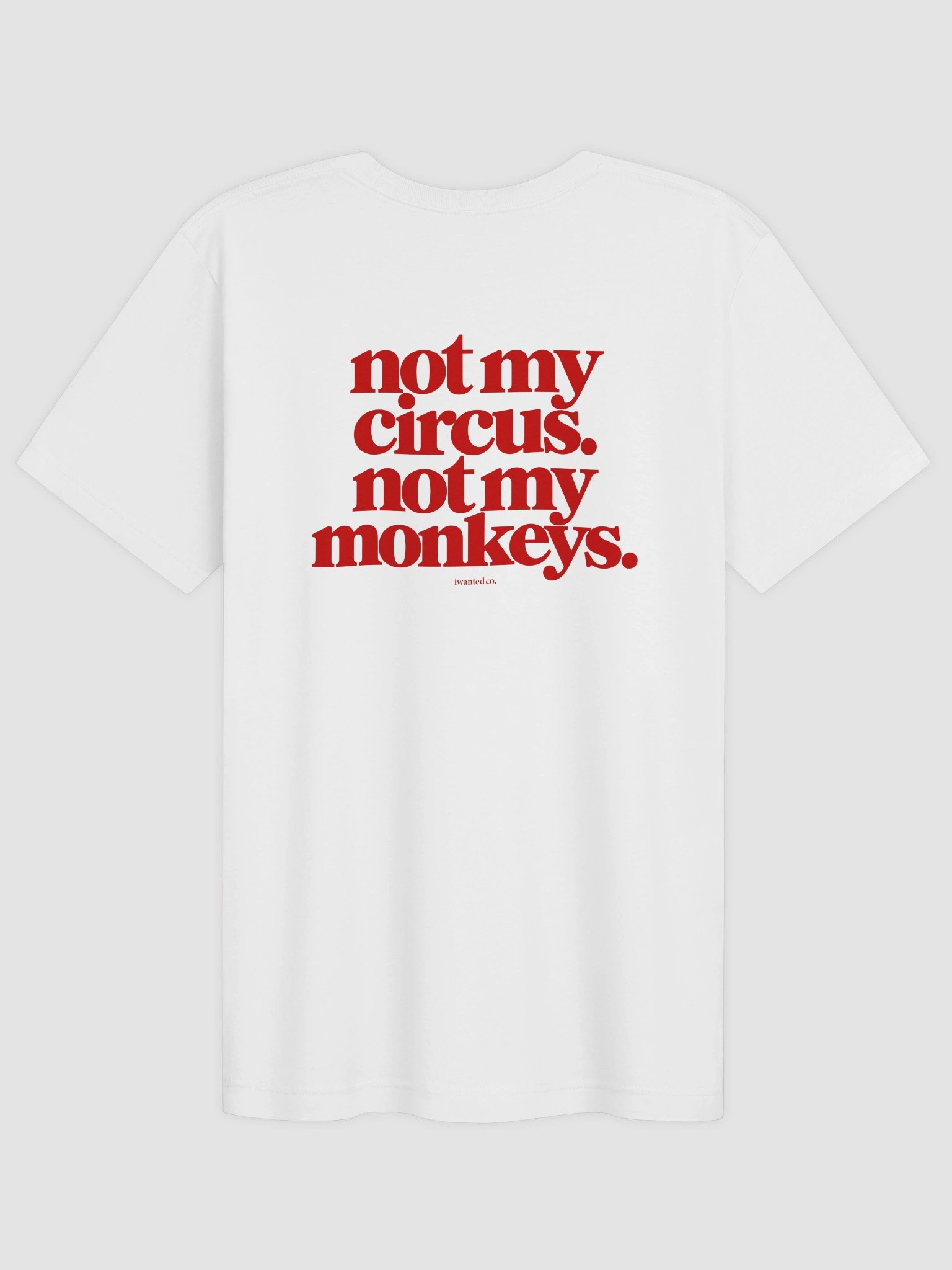 Not My Circus Not My Monkeys Tee product image (1)