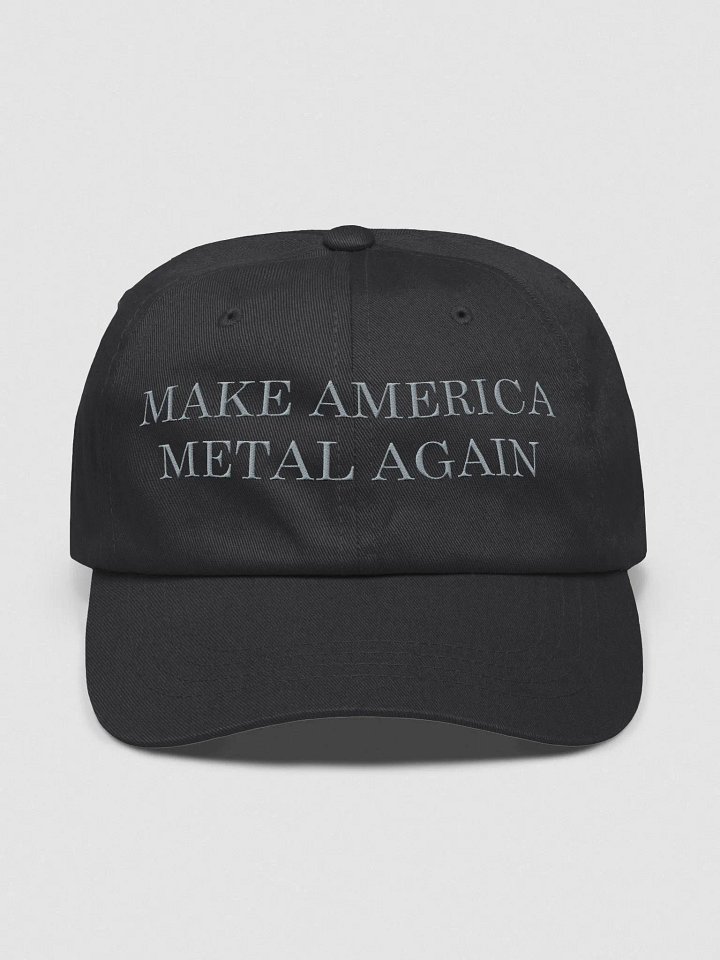 Make America Metal Again Dad Hat - Grey product image (1)