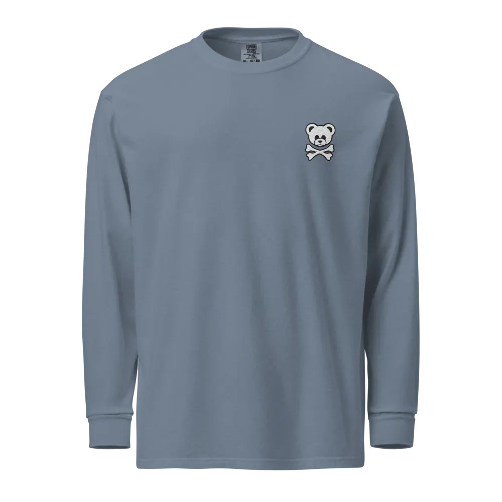 Embroidered Deady Bear Long Sleeve Shirt product image (1)