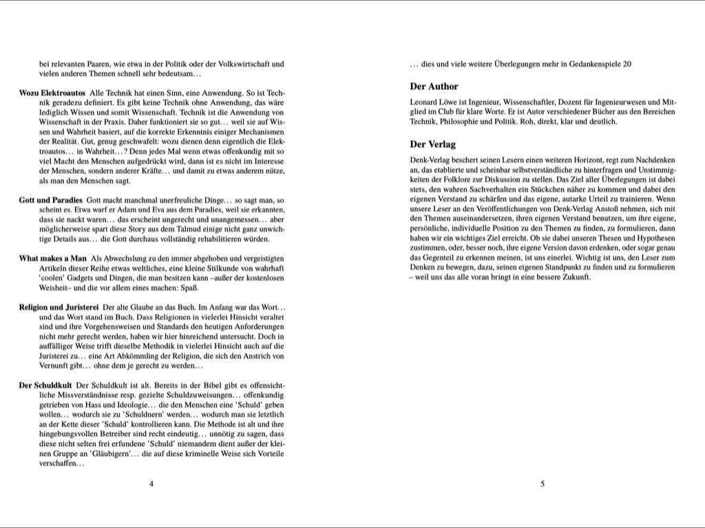 Gedankenspiele 20 - eBook product image (4)