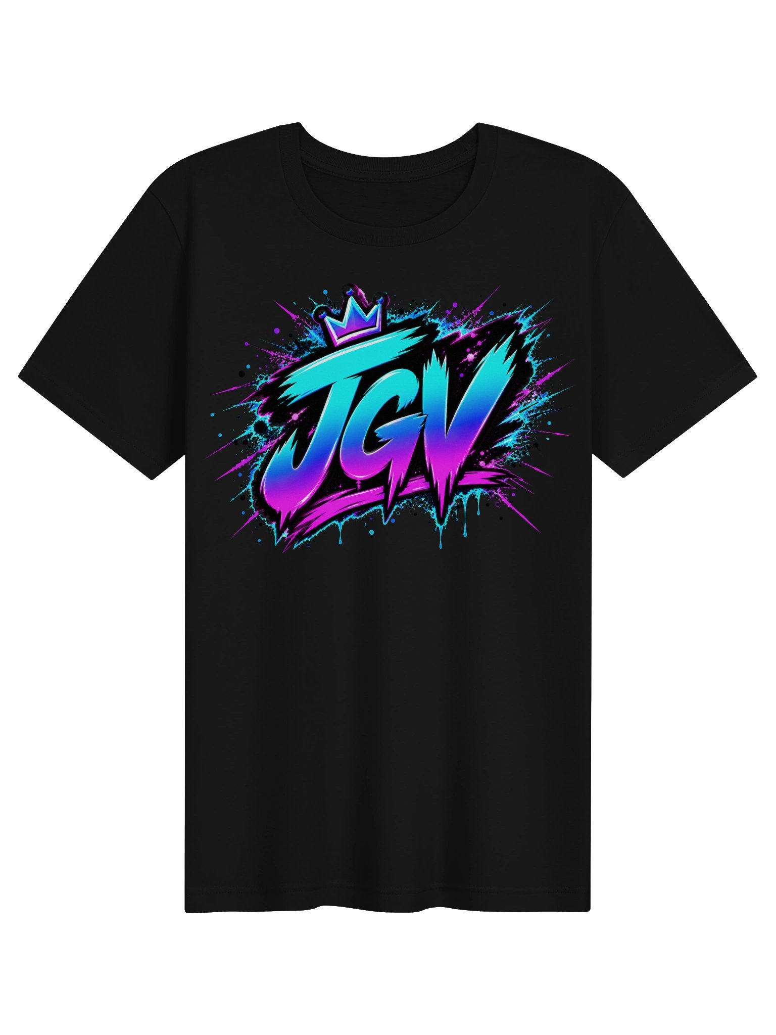 JGV Signature Graphic Tee | VR Gaming Streetwear product image (2)