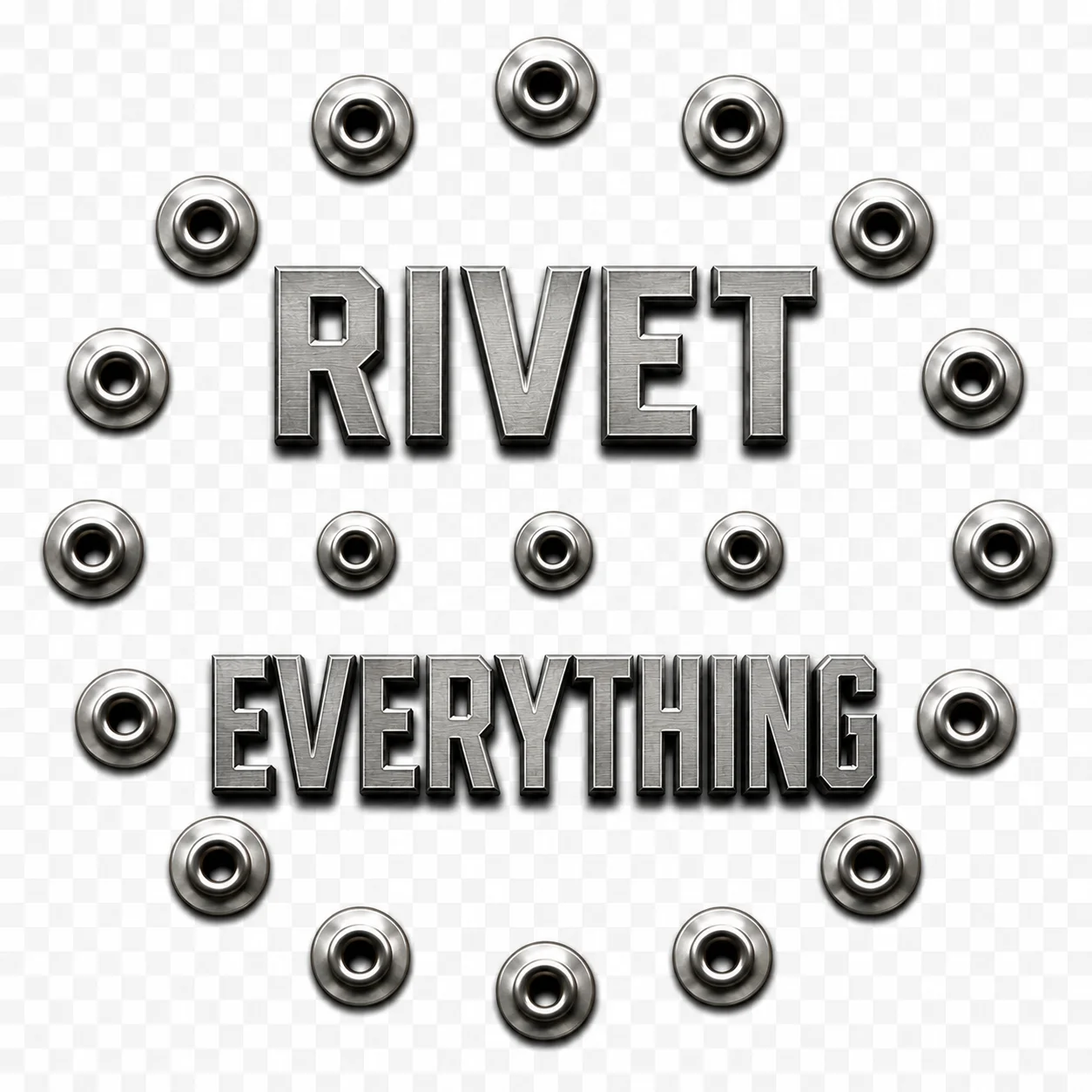 Sticker Download - Rivet Everything Clear product image (1)