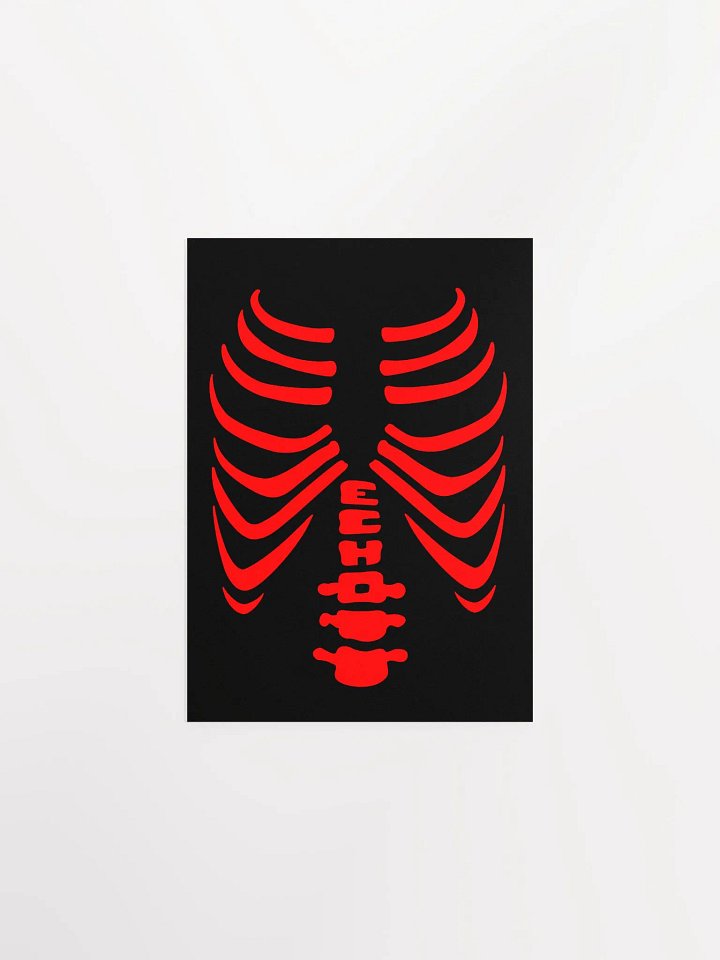 Echo Shirt Matte Poster Print product image (1)