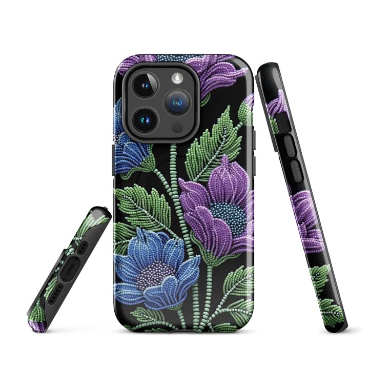 Floral Beadwork iPhone® Tough Case product image (2)