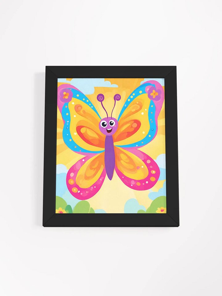 Cheerful Butterfly Dreams Framed Poster product image (5)