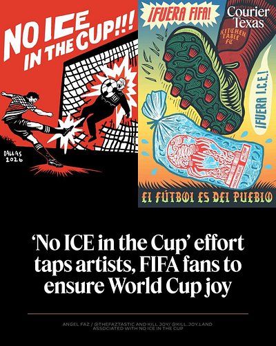 Our liberated and joyful futures require community safety. No ICE in the Cup is a call to action for artists, activists, and ...