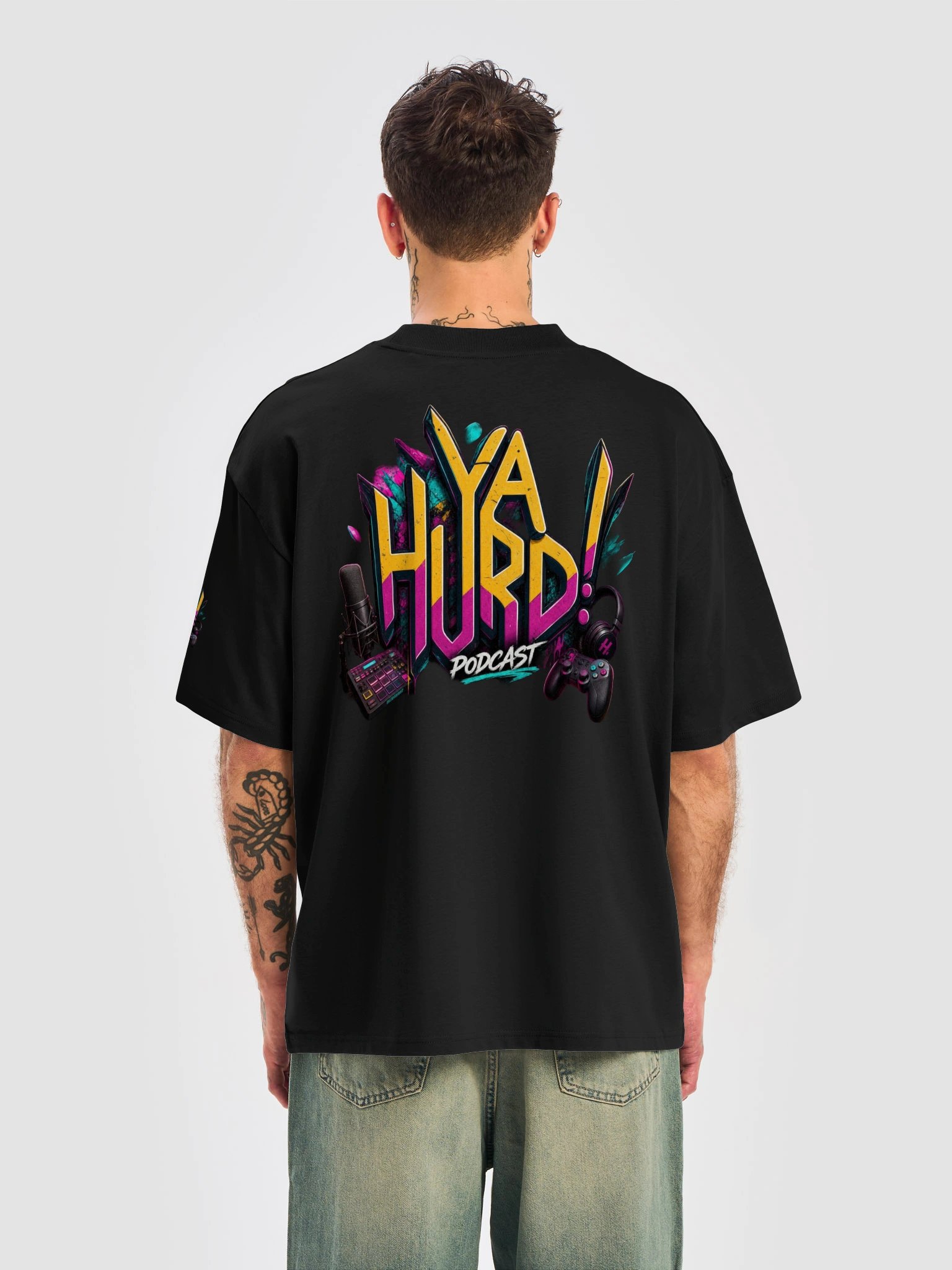 YA HURD Podcast Gaming Logo Tee product image (26)