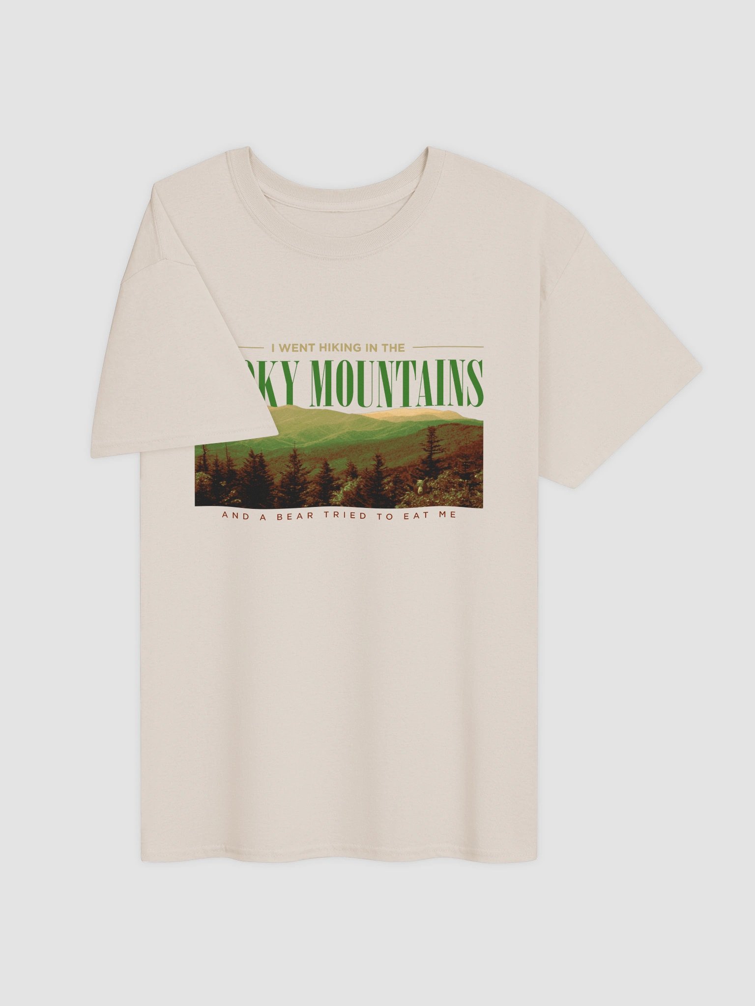 Smoky Mountains Bear T-shirt product image (3)