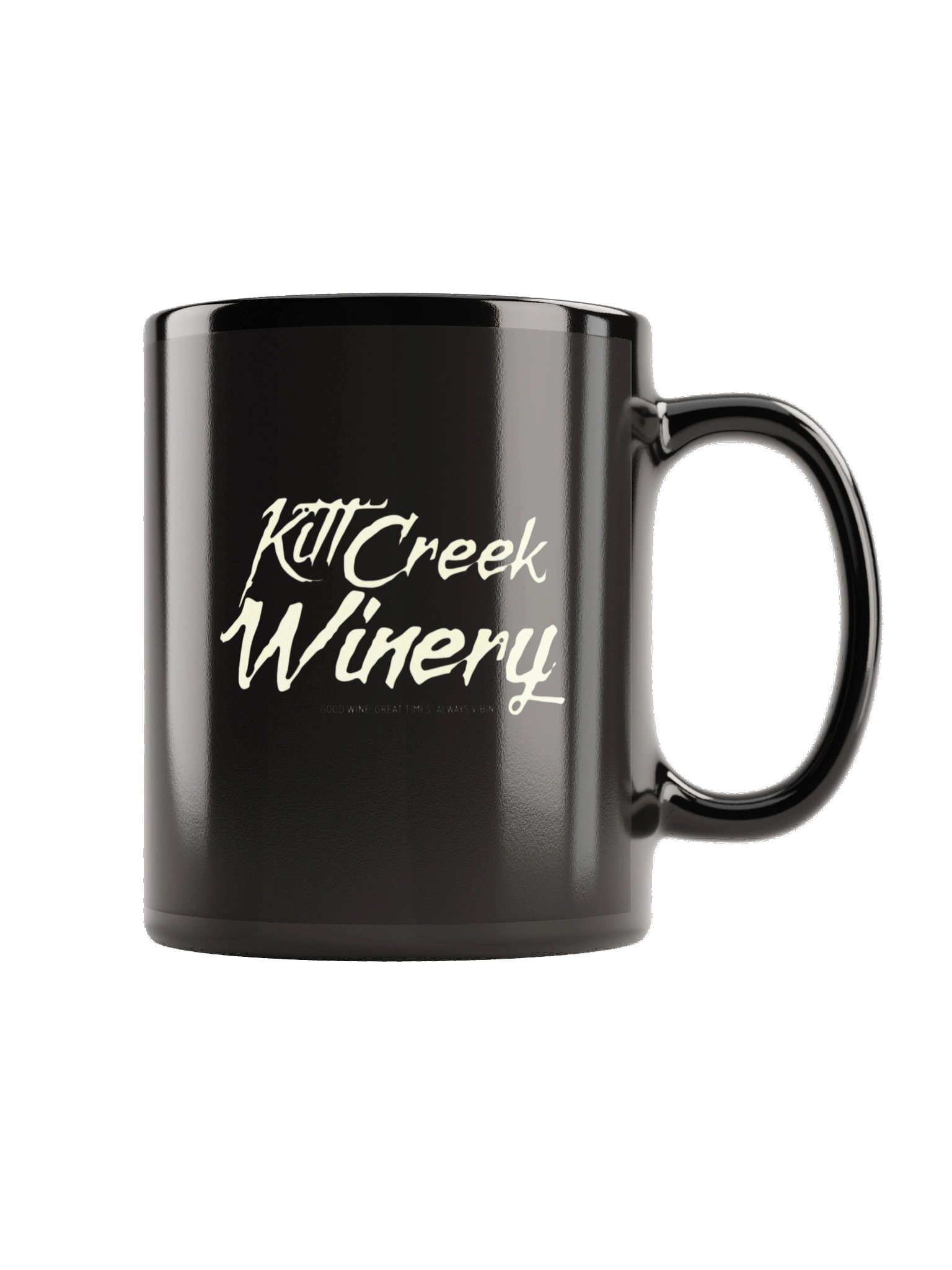 Kitt Creek Winery Vibin’ Black & Cream Mug product image (3)