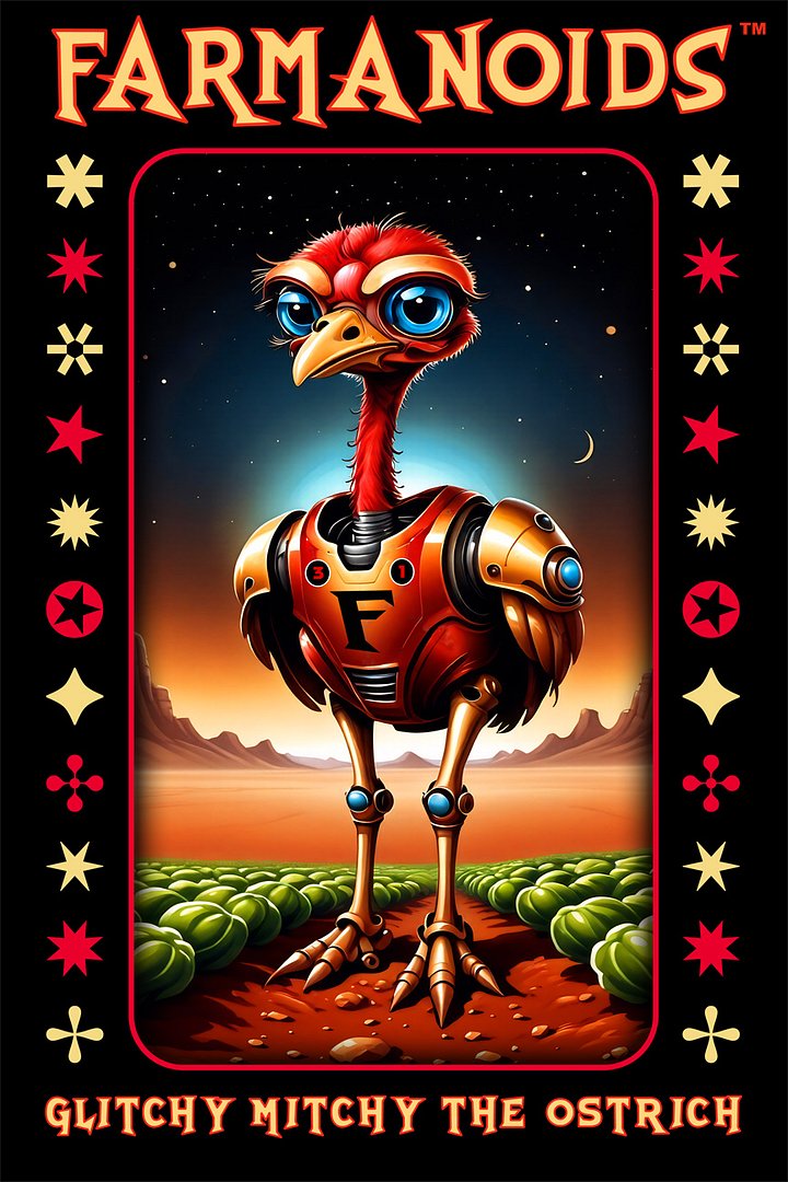 Glitchy Mitchy the Ostrich product image (2)