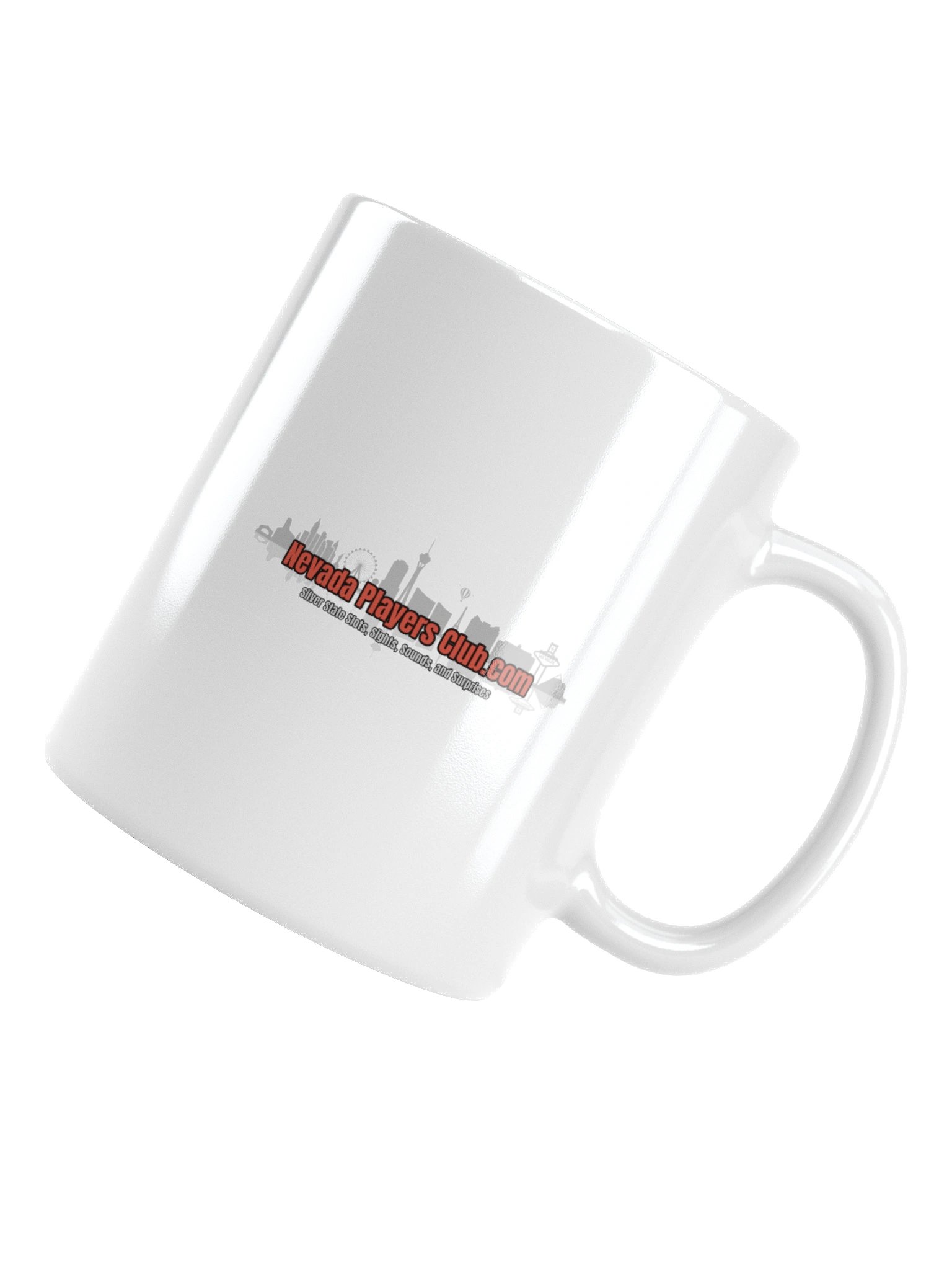 White Nevada Players Club Mug - Skyline Edition product image (5)