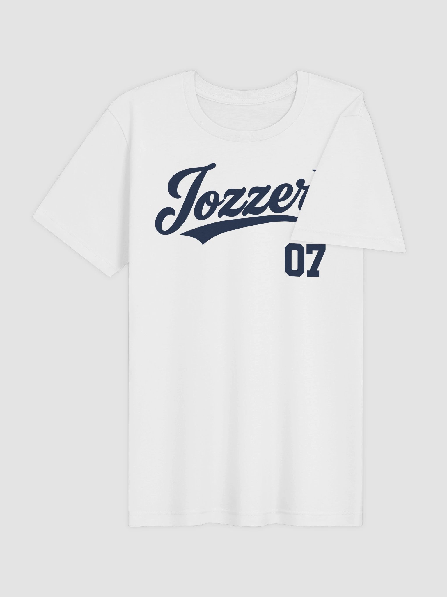 Jozzer Baseball Logo - Soft Tee [Navy] product image (4)