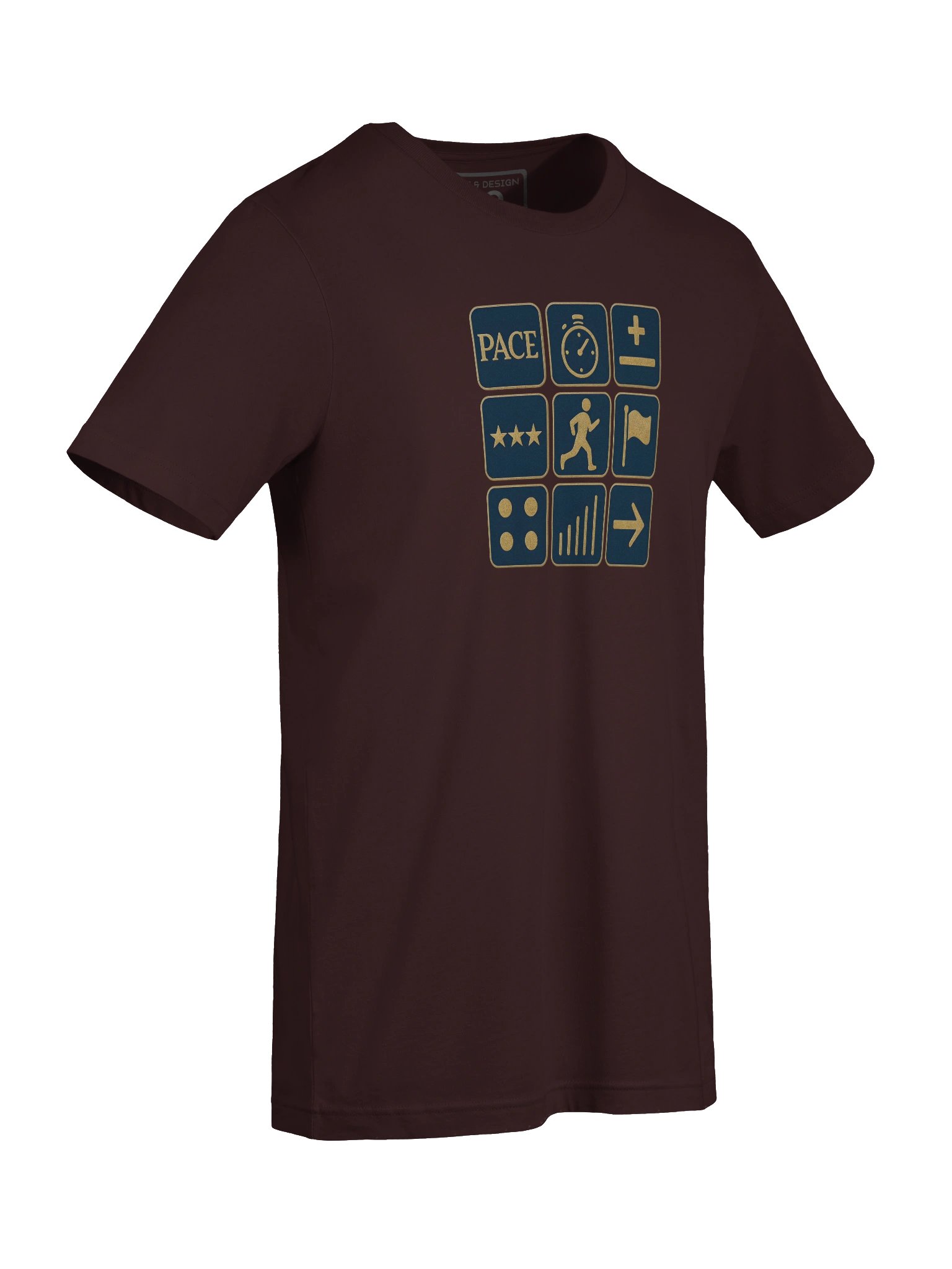 PACE – Modular Grid Running Tee Discipline & Performance Shirt for Runners - by M-Art & Design product image (45)