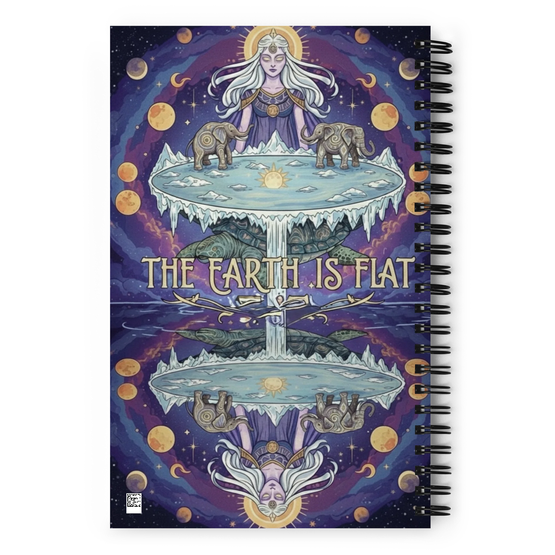 Celestial Flat Earth Notebook product image (2)