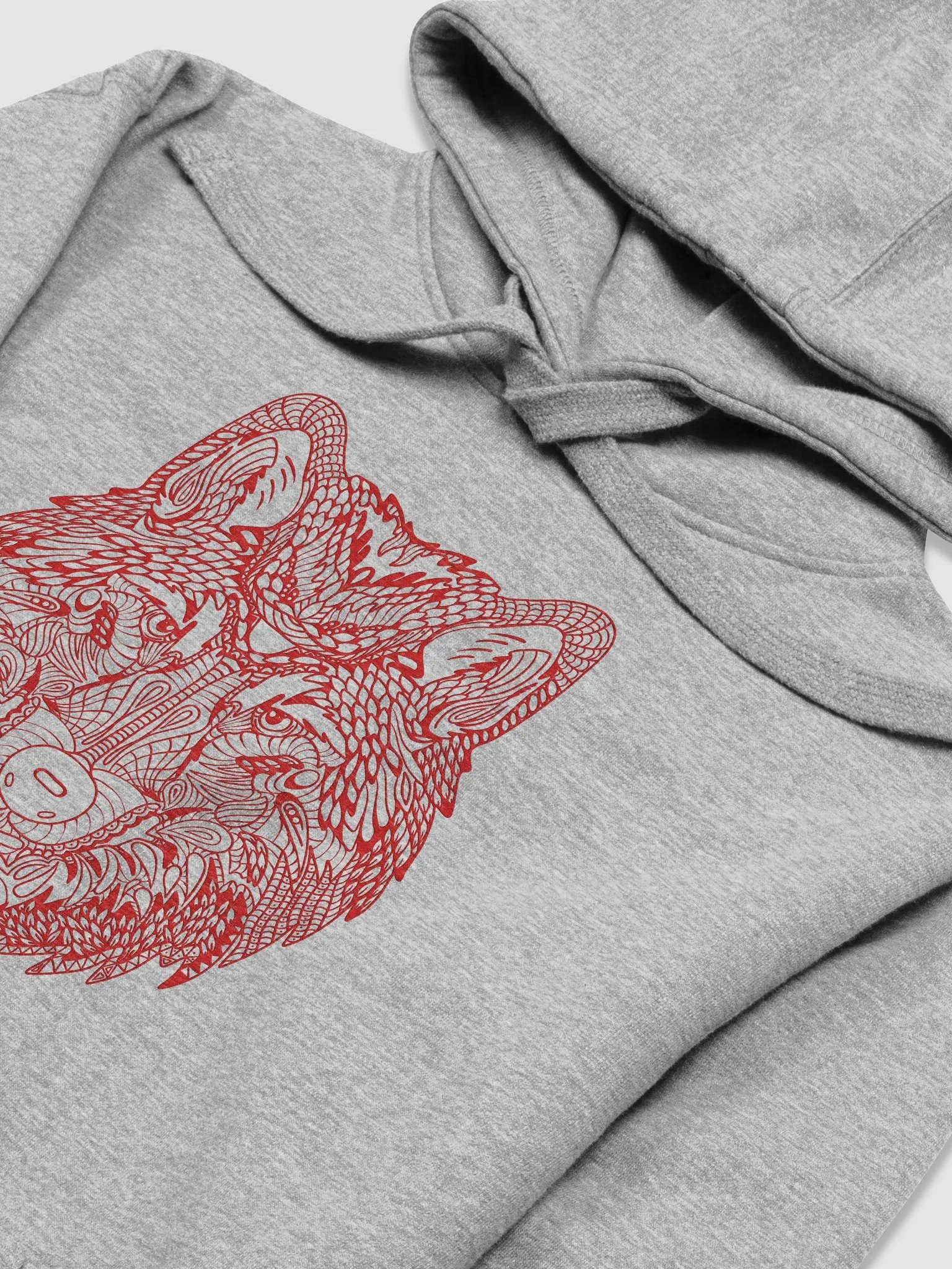 Tribal Wolf Unisex Premium Hoodie product image (1)