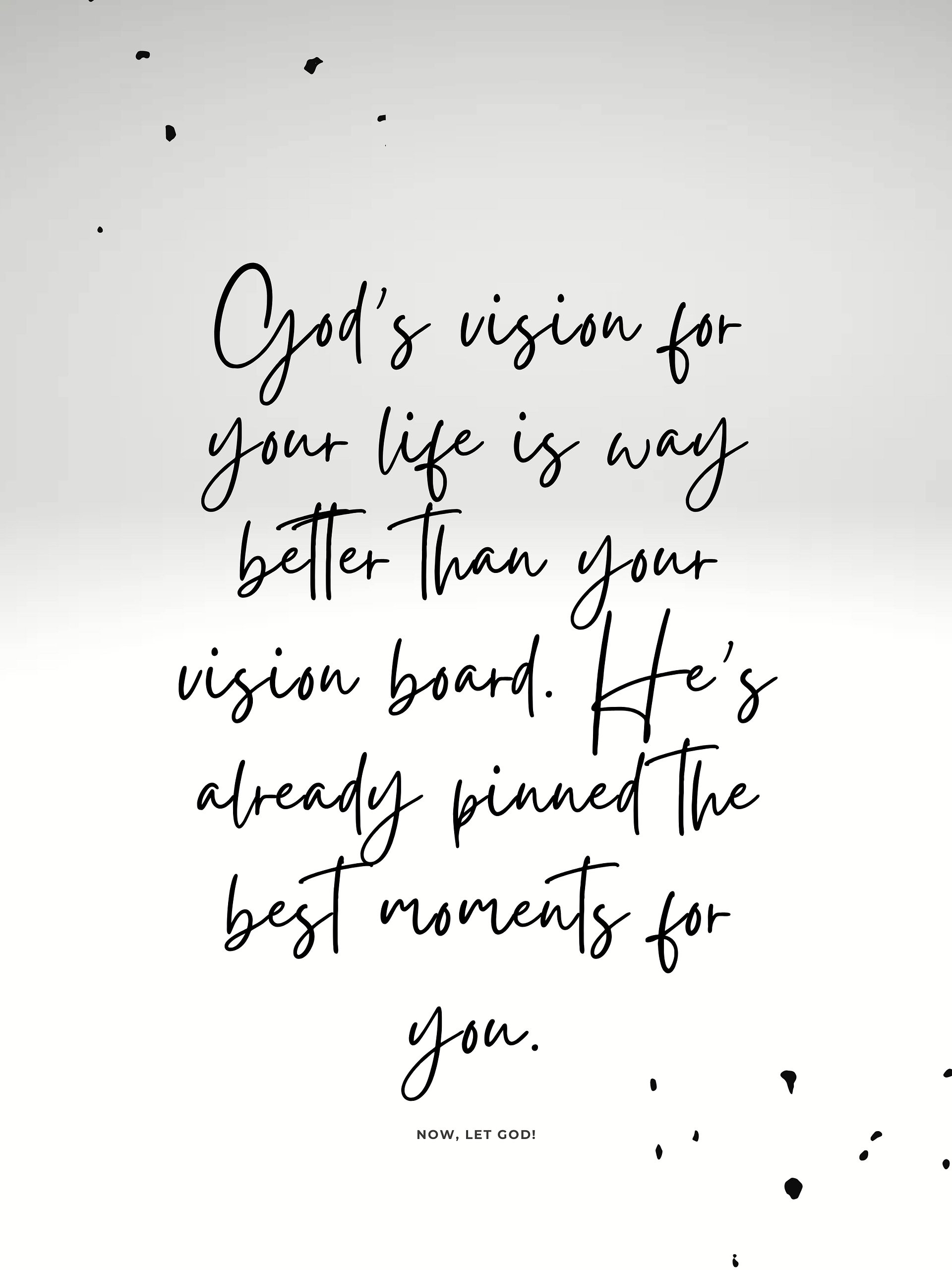 God's vision for your life - Digital Print product image (1)