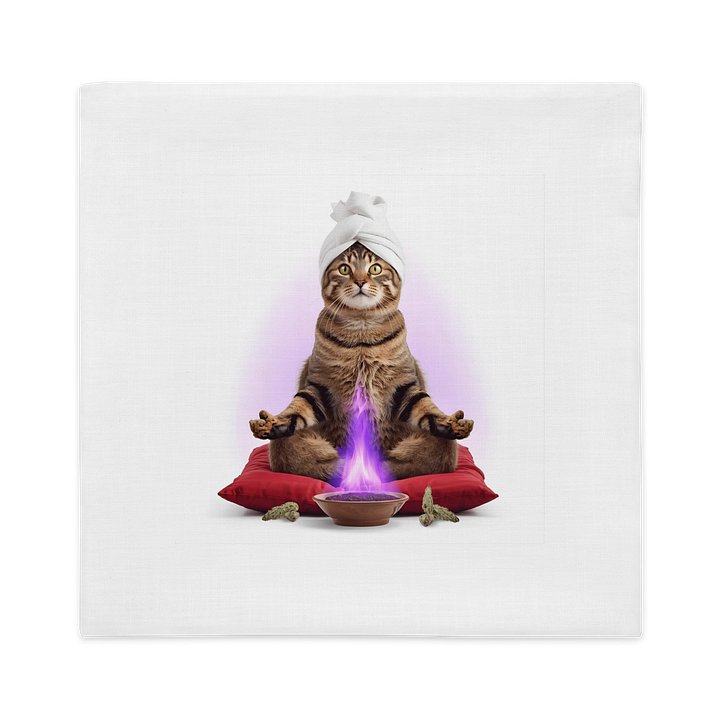 Zen Cat Premium Pillow Case product image (1)